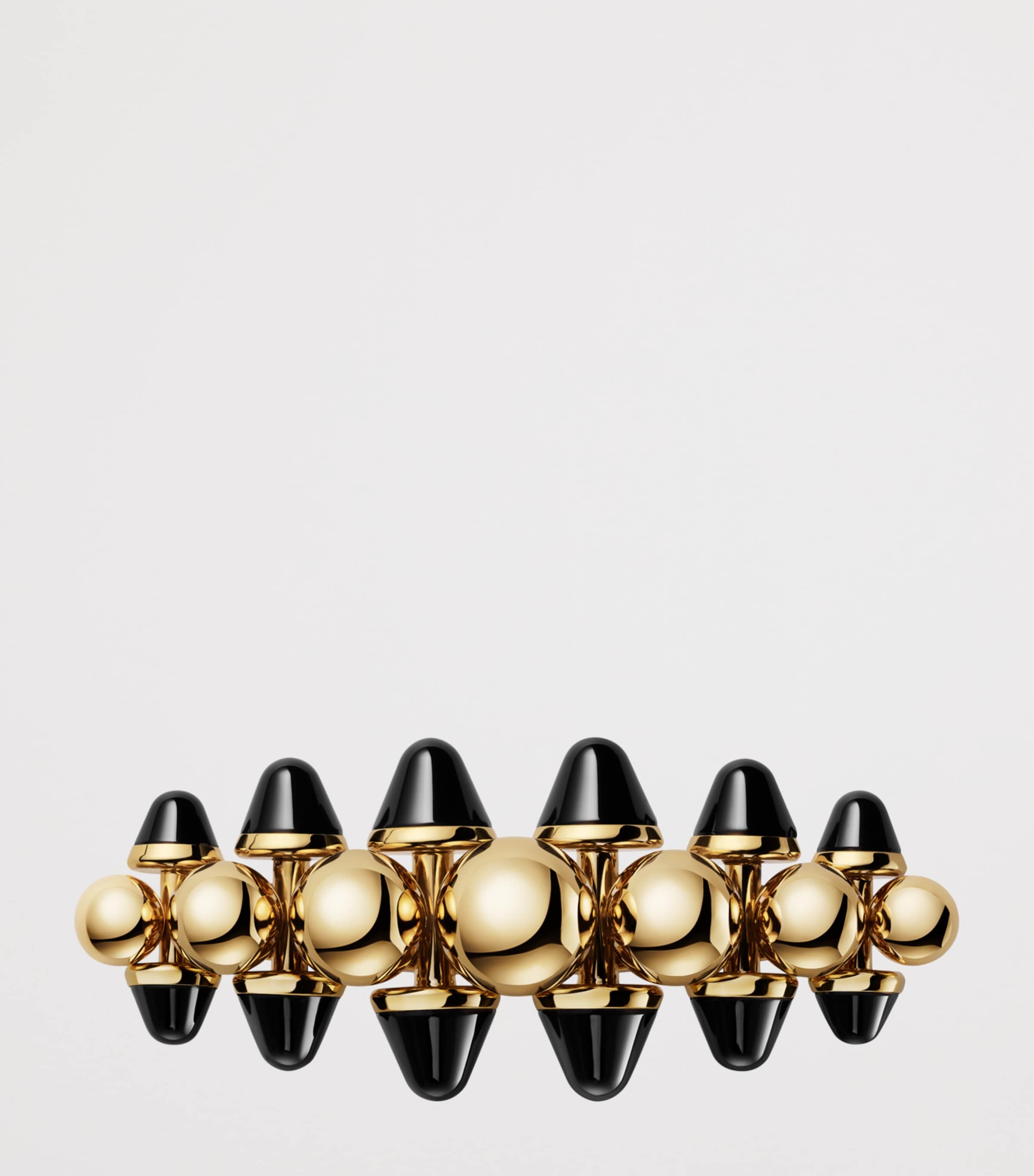 Cartier Yellow Gold and Onyx Clash de Cartier XL Ring Yellow Gold Image 6