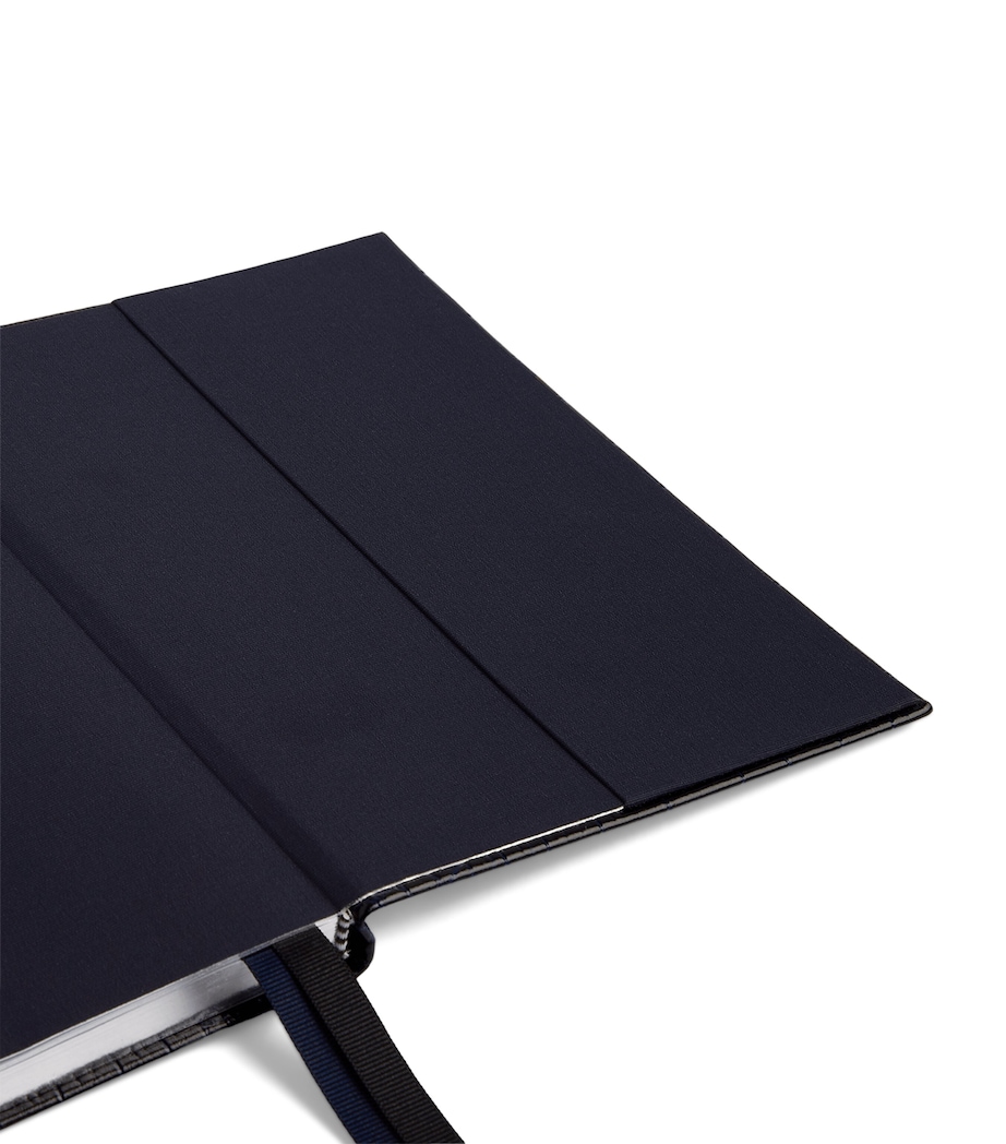 Smythson Leather Soho Weekly Diary 2027 Navy Image 4