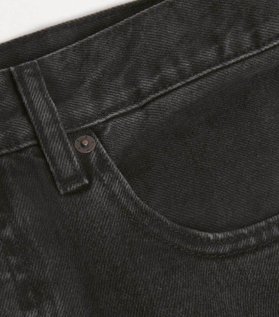 FRAME Mens The Straight Jeans Columbia Image 4