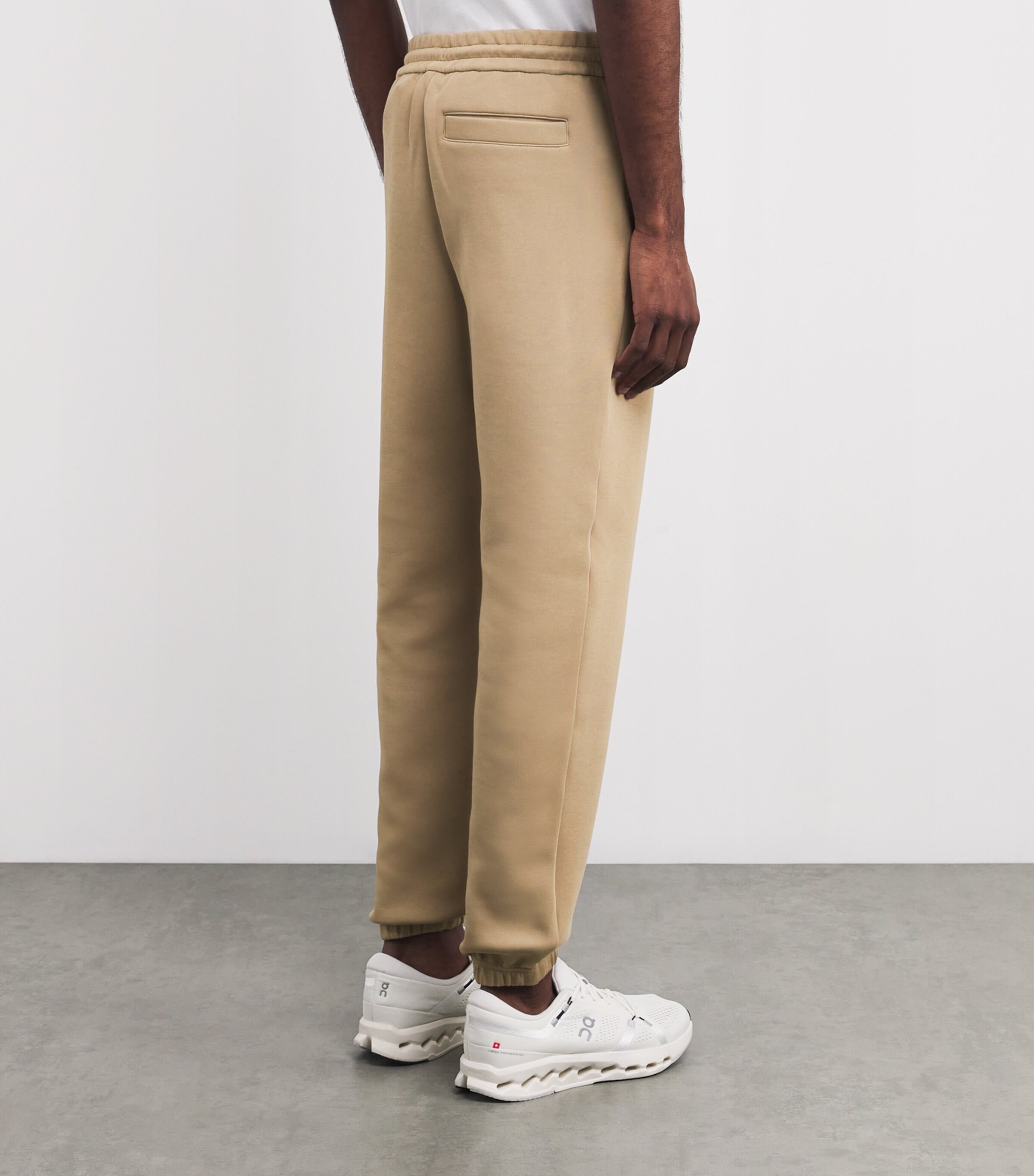 Mackage Mens Cotton-Blend Marvin Cargo Sweatpants Light Camel Image 4