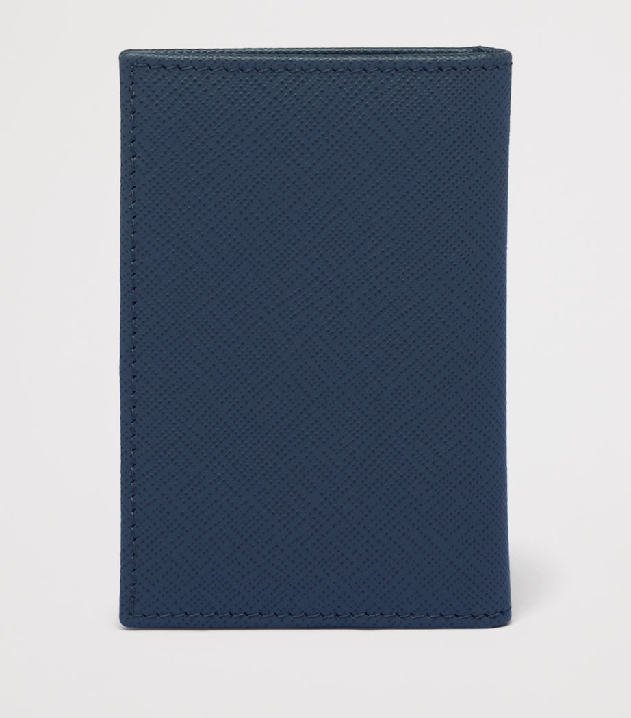 Saffiano Leather Bi-Fold Card Holder F0216 Image 4