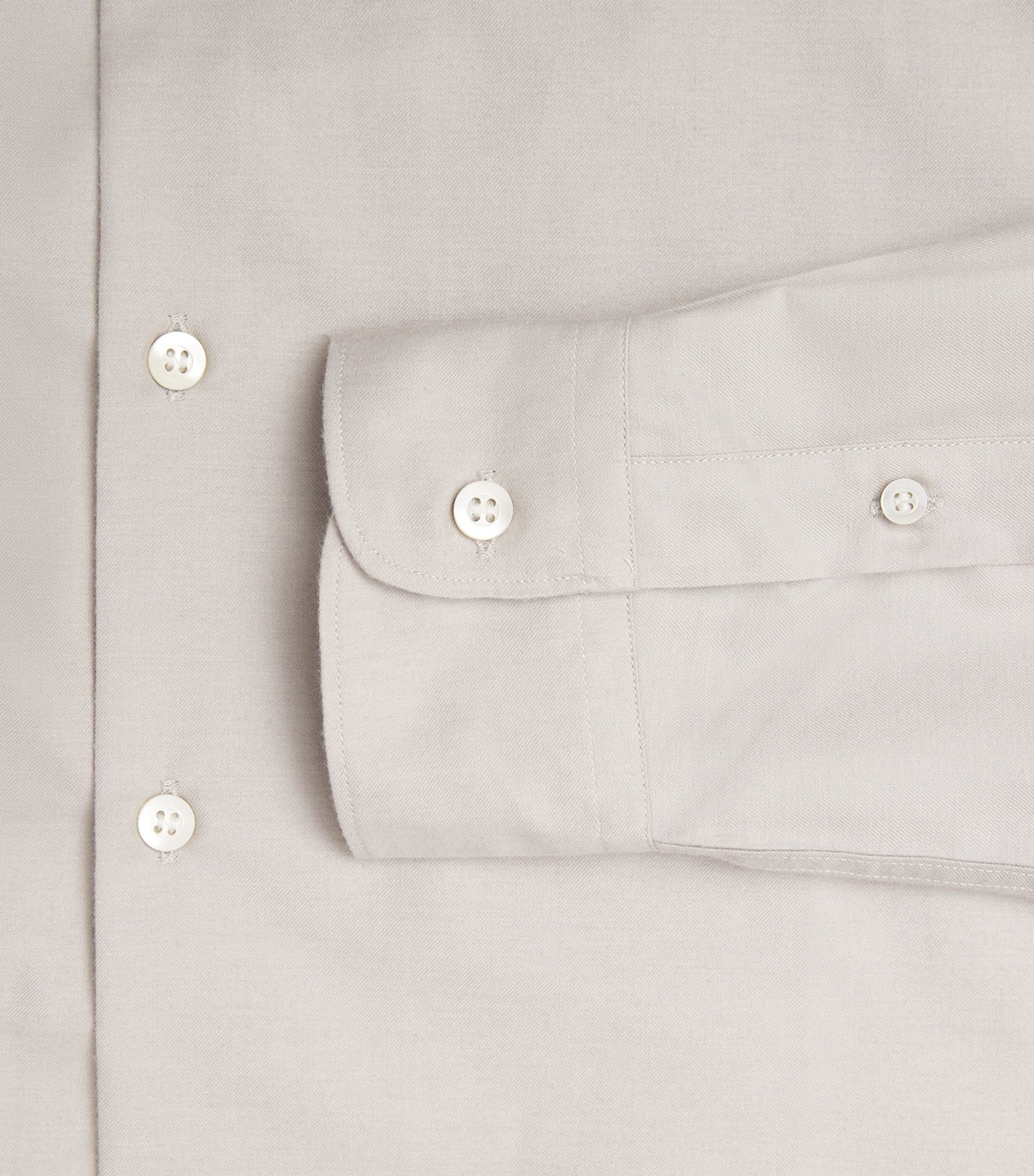 Sunspel Mens Cotton-Cashmere Shirt Gyfi Image 6