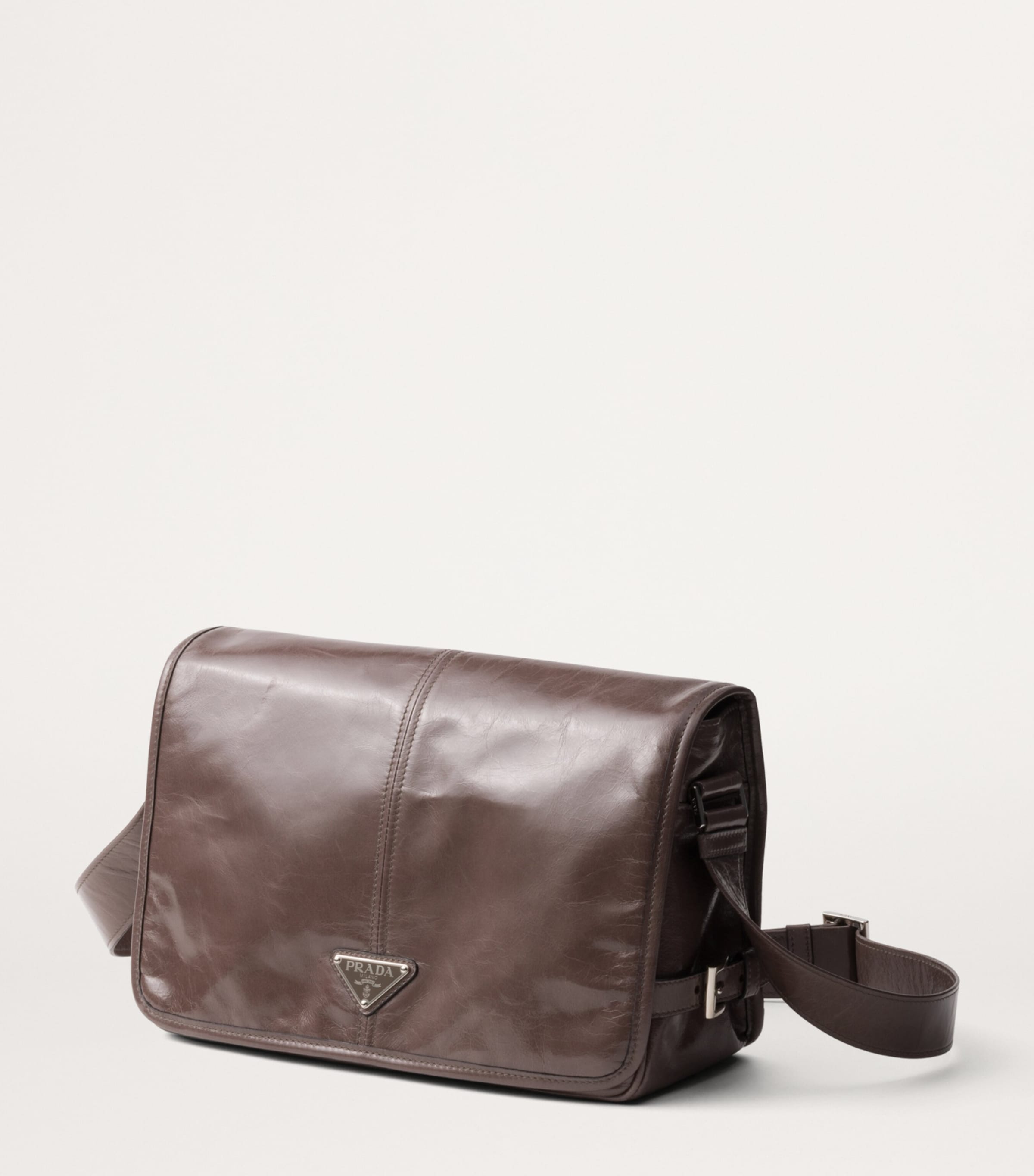 Leather Cross-Body Bag F03SG Image 2