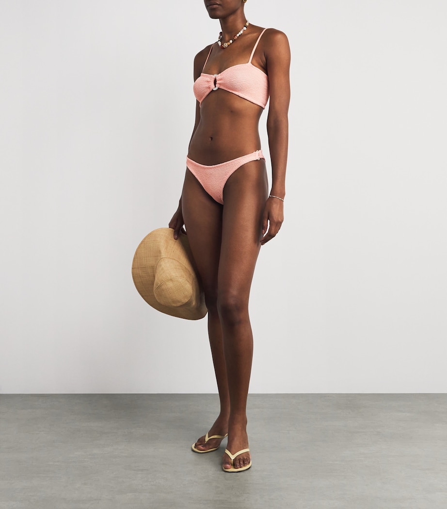 Misty Pearl Hoop Bikini PEACH Image 4