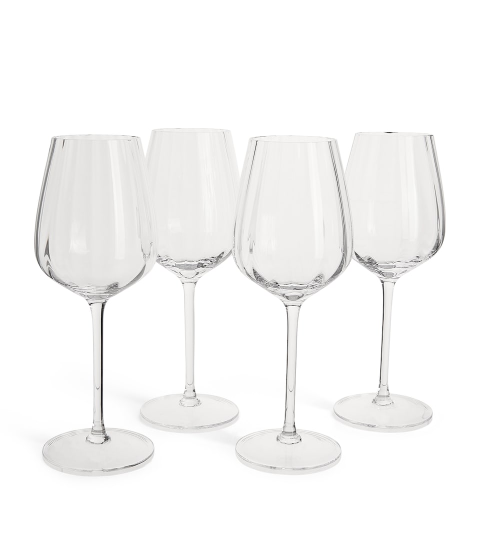 Soho Home Set of 4 Pembroke White Wine Glasses (200ml) White