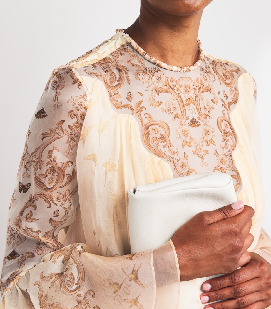 Silk Hypnotic Maxi Dress MAP PRINT Image 6