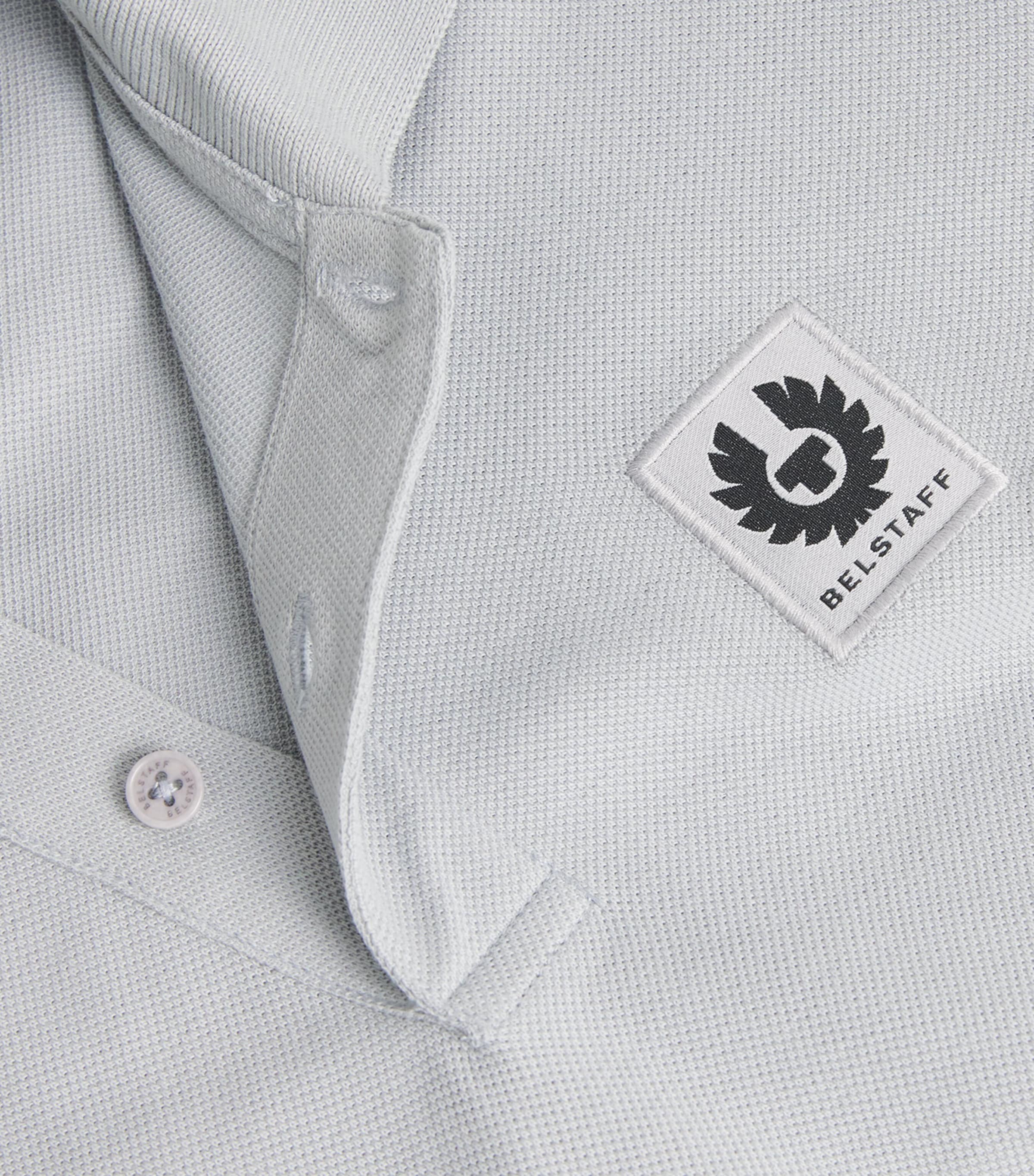 Cotton Logo Polo Shirt QRYBLQUARRY BLUE Image 5