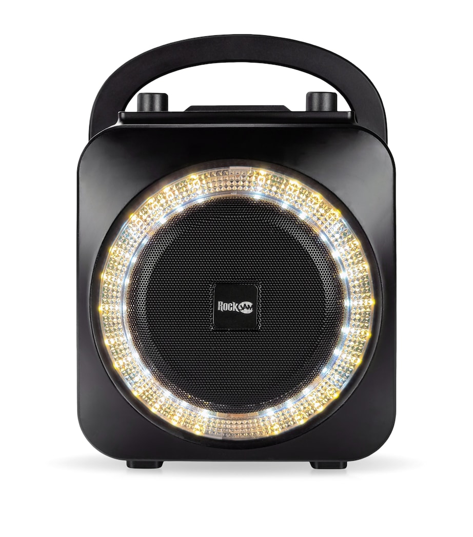 Rechargeable Bluetooth Karaoke Machine with 2 Wireless Microphones MULTI Image 4