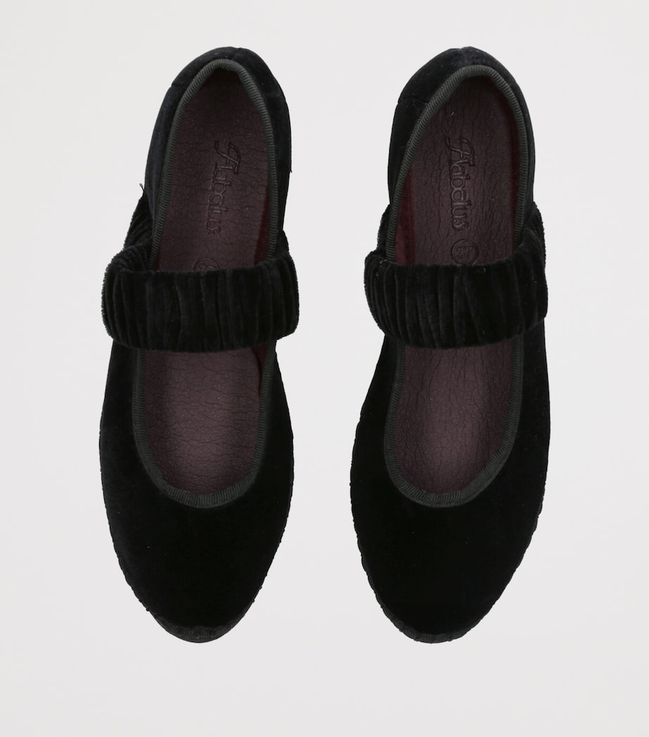 Velvet Mafalda Espadrilles BLACK Image 4