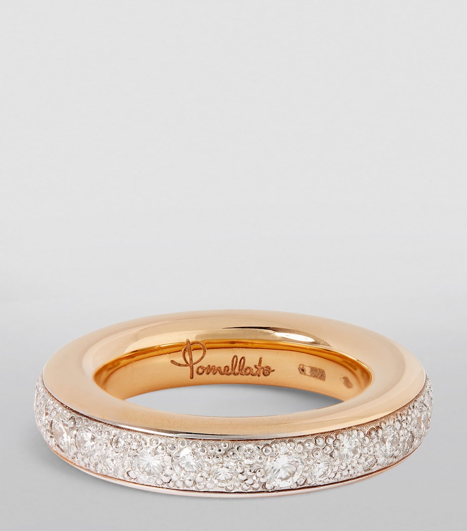 Rose Gold and Diamond Iconica Ring DB000 Image 3