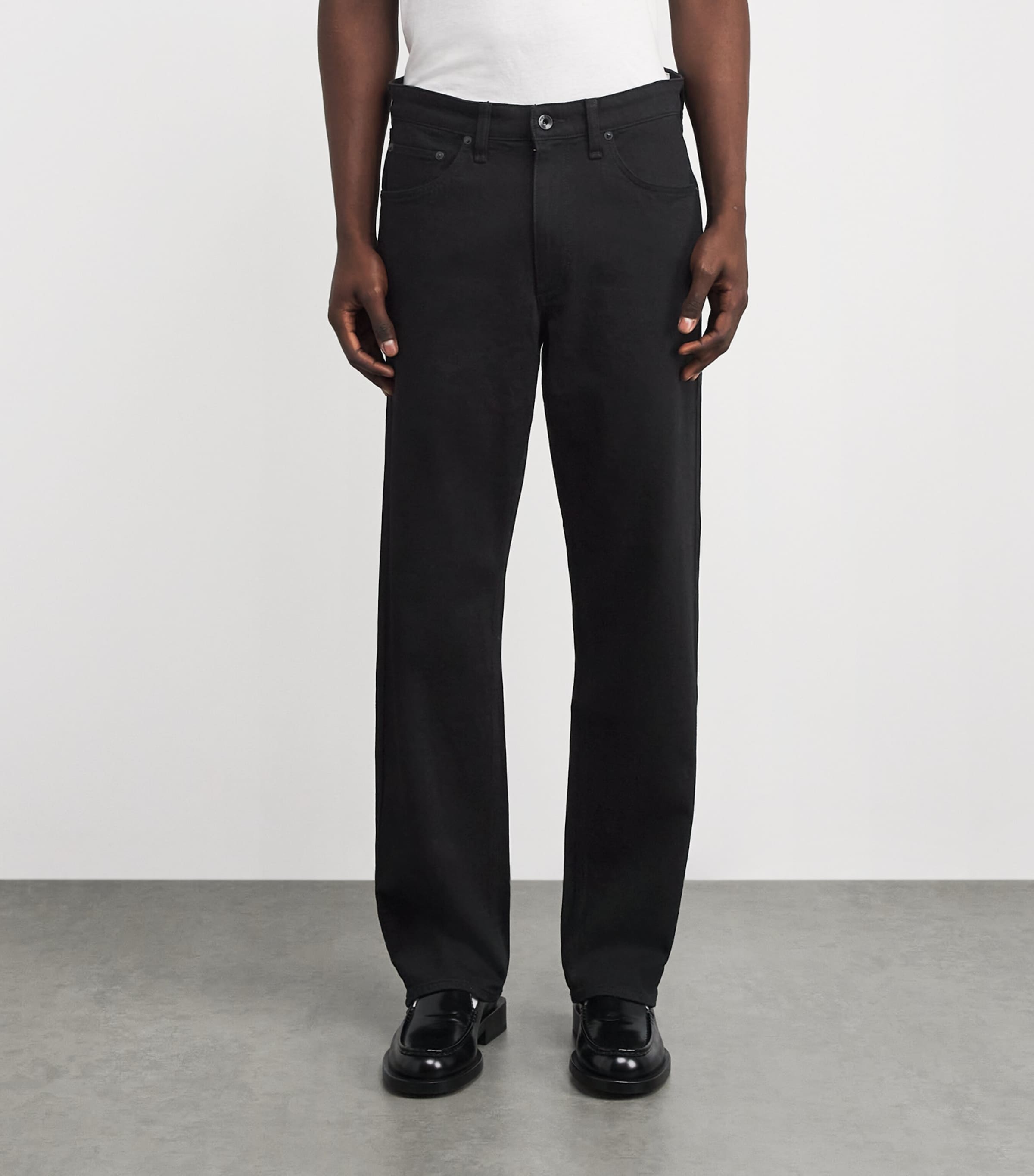 Fit 4 Straight Jeans BLACK Image 3