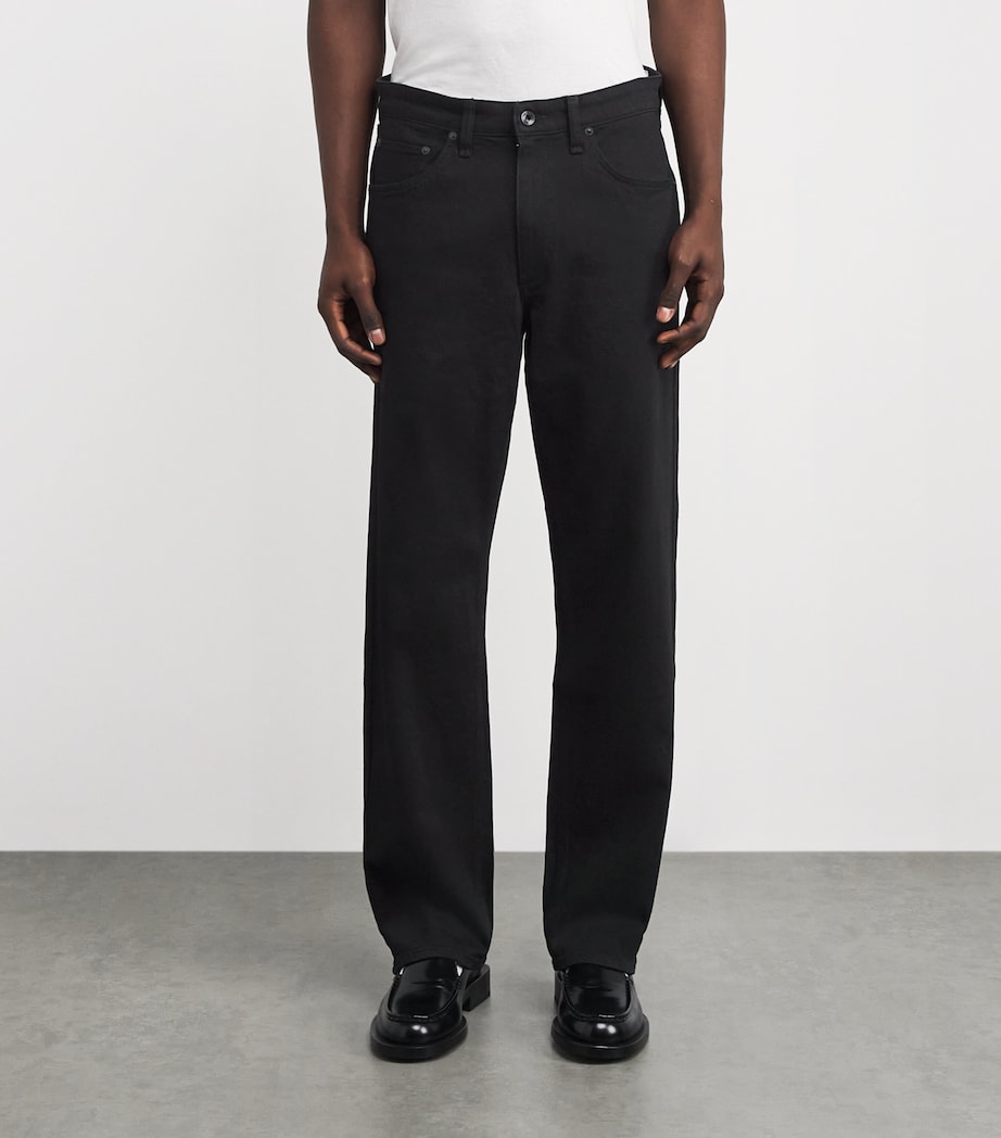 Fit 4 Straight Jeans BLACK Image 3