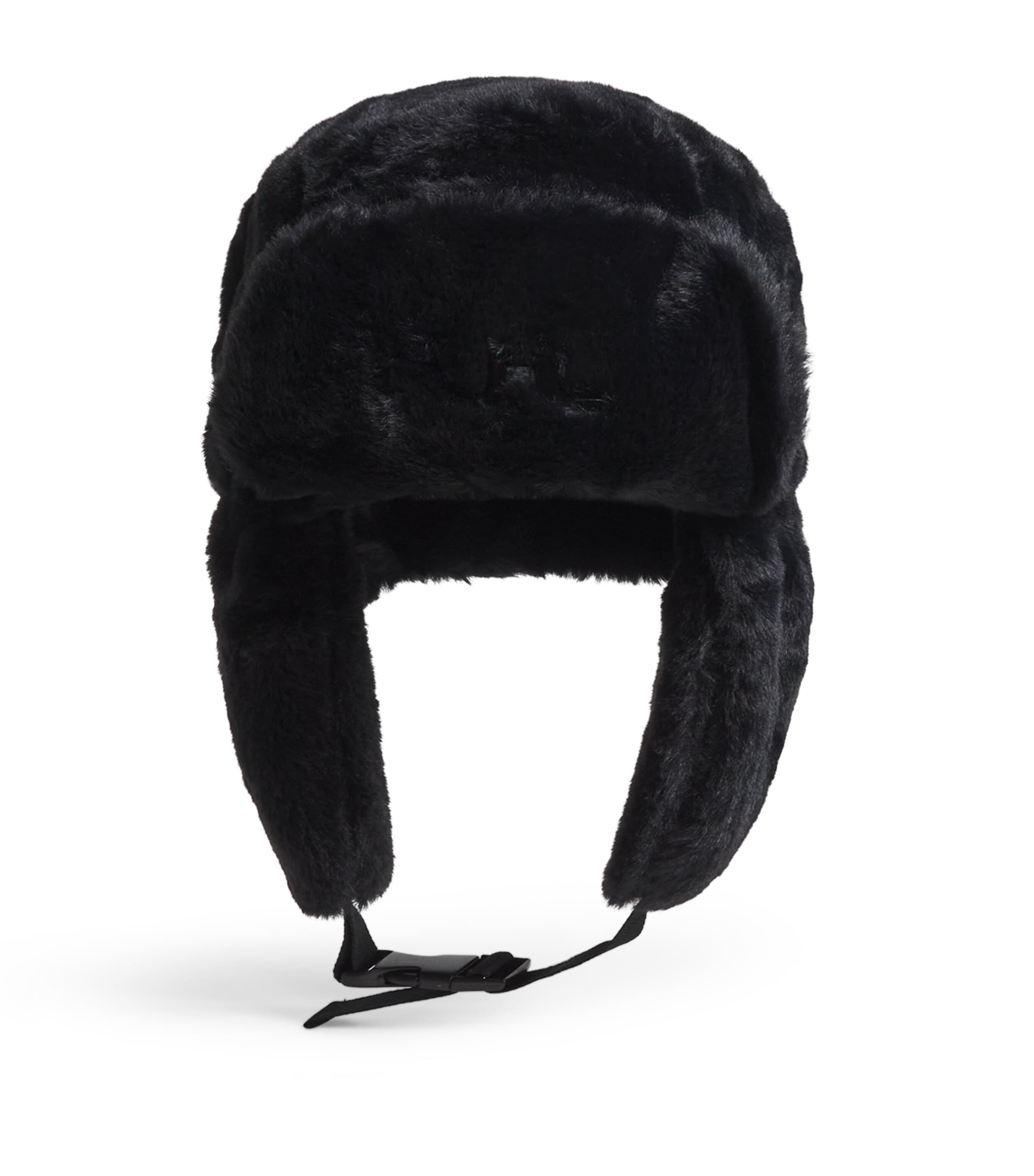 J. Lindeberg Faux Fur Offpist Trapper Hat In Black