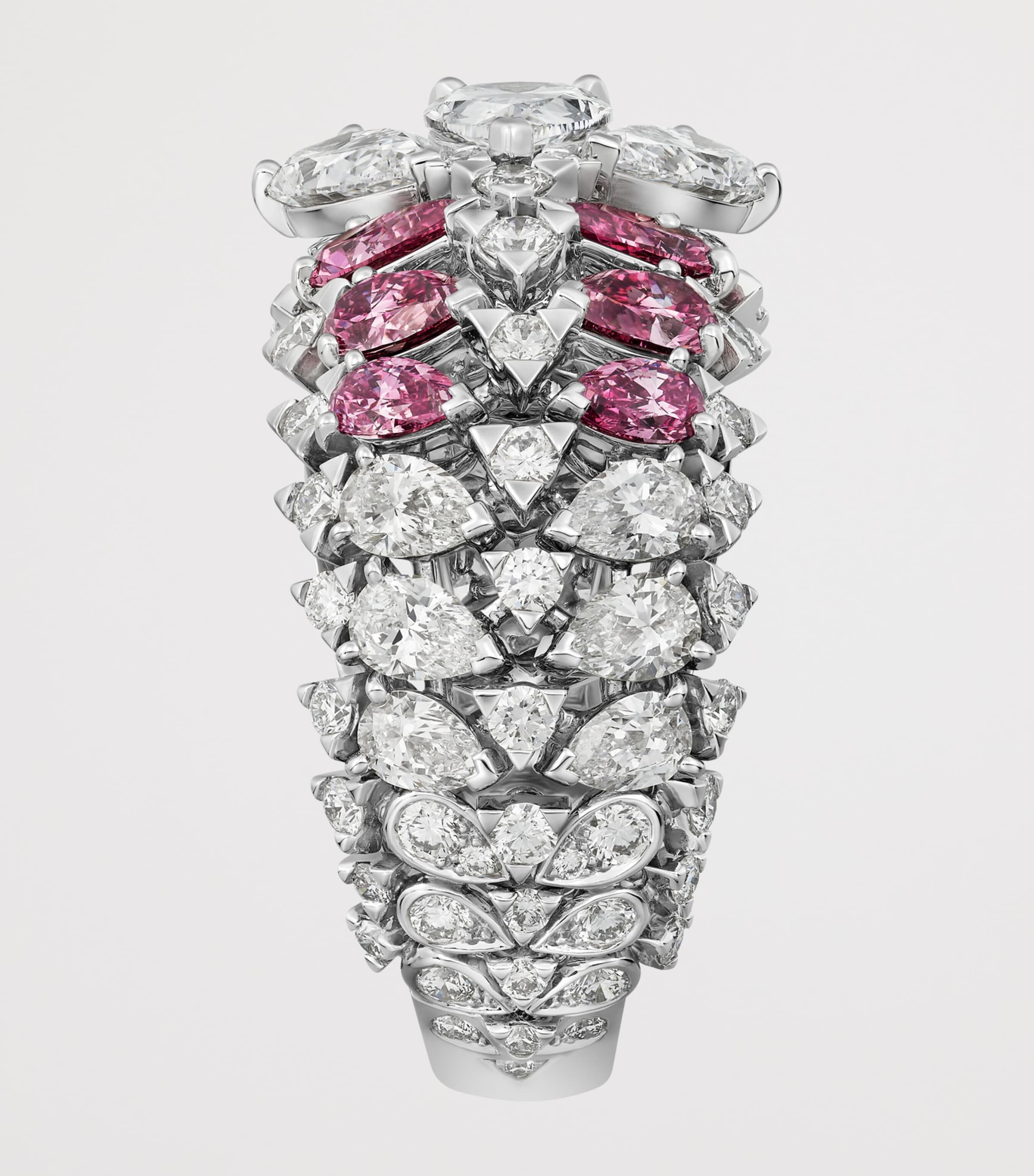 Cartier Platinum and Diamond Auralis Ring Platinum Image 4