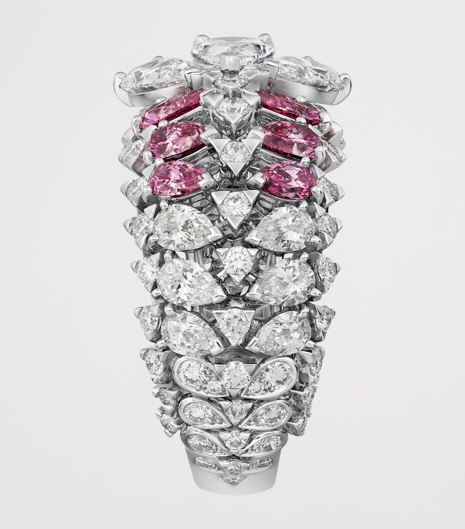 Cartier Platinum and Diamond Auralis Ring Platinum Image 4