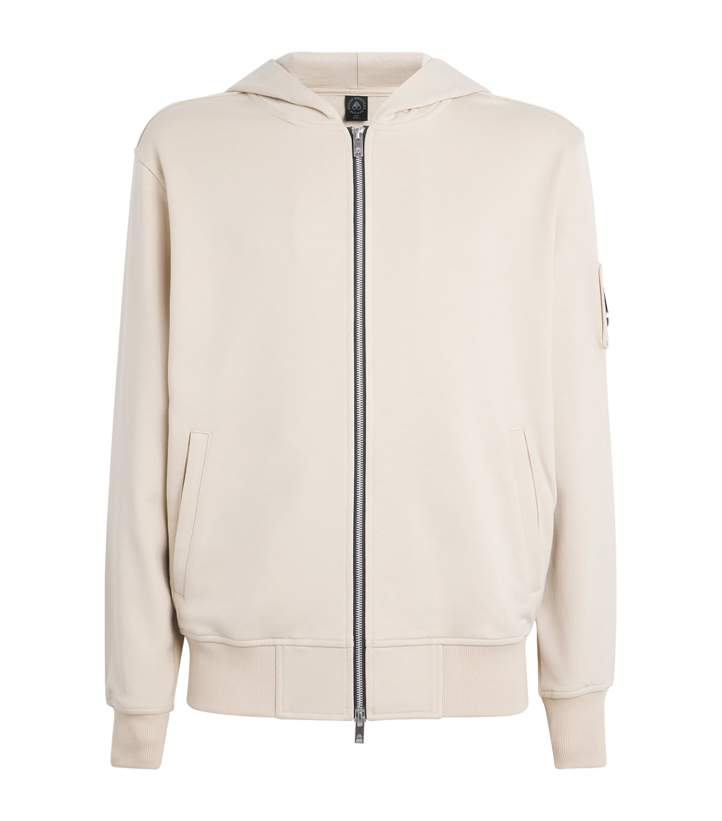 Moose Knuckles Cotton Hartsfield Zip-Up Hoodie | Men New In | Mens Clothing | Men Clothing | Sweatshirts & Hoodies | Designers | Moose Knuckles
