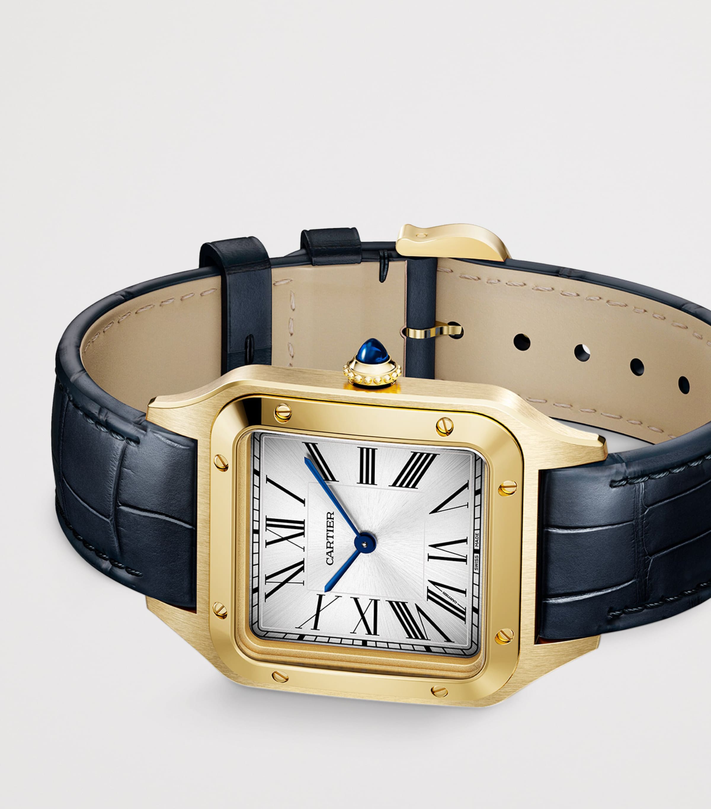 Cartier Extra Large Yellow Gold Santos-Dumont Watch 46.6mm Yellow Gold Image 5