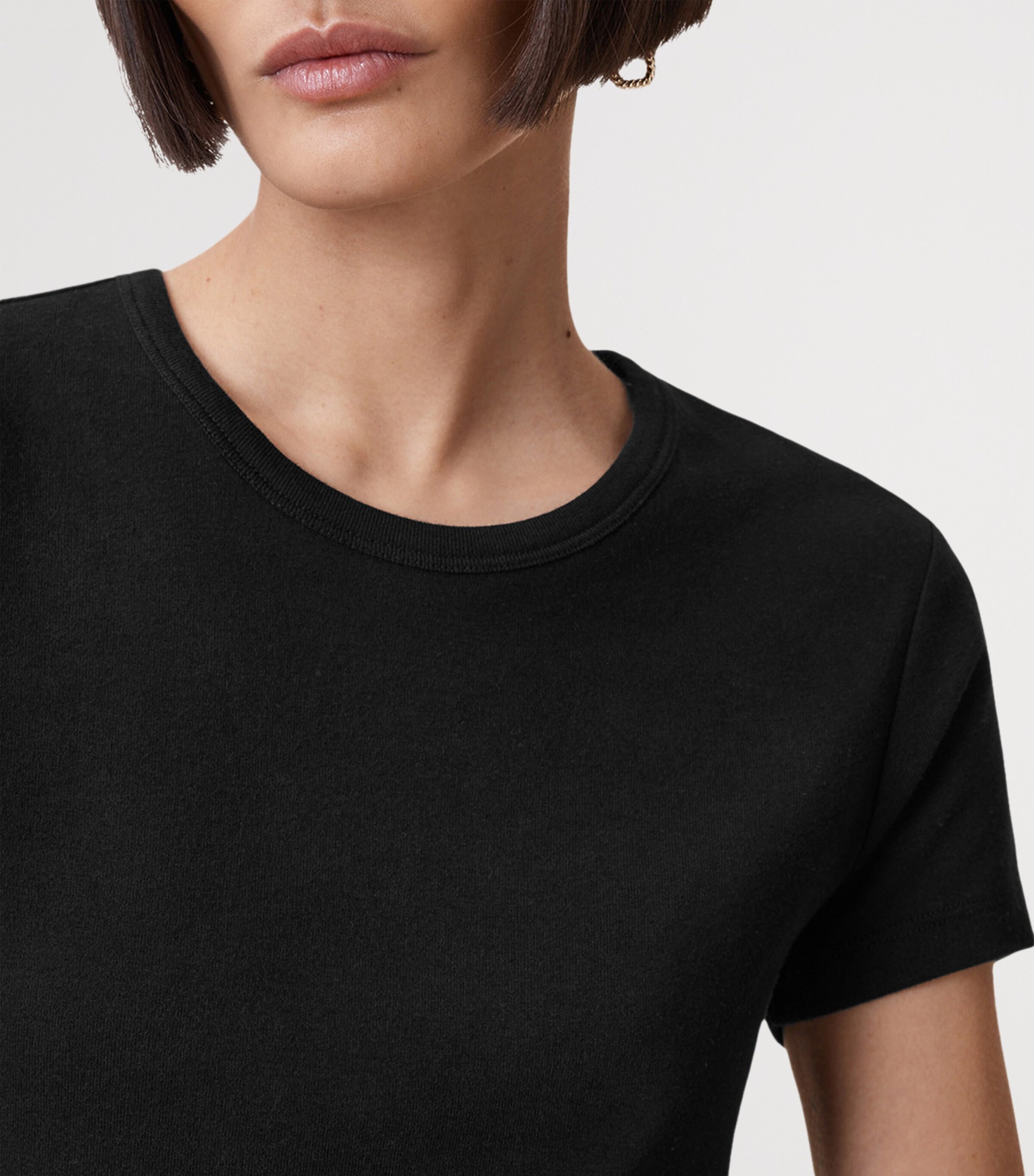 Organic Cotton Stevie T-Shirt BLACK Image 7