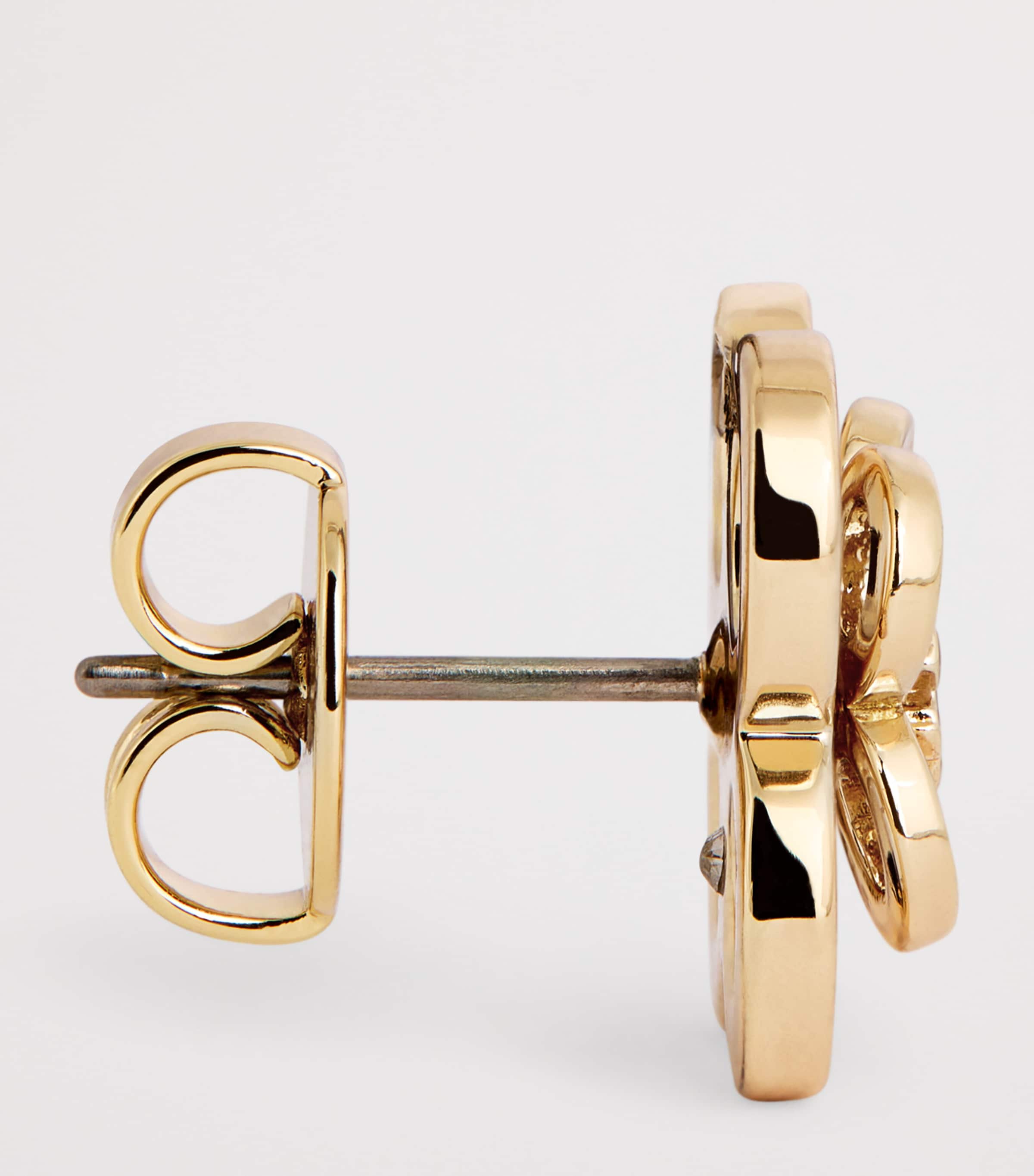 Gold-Plated Forget Me Not Stud Earrings TORY GOLD Image 4