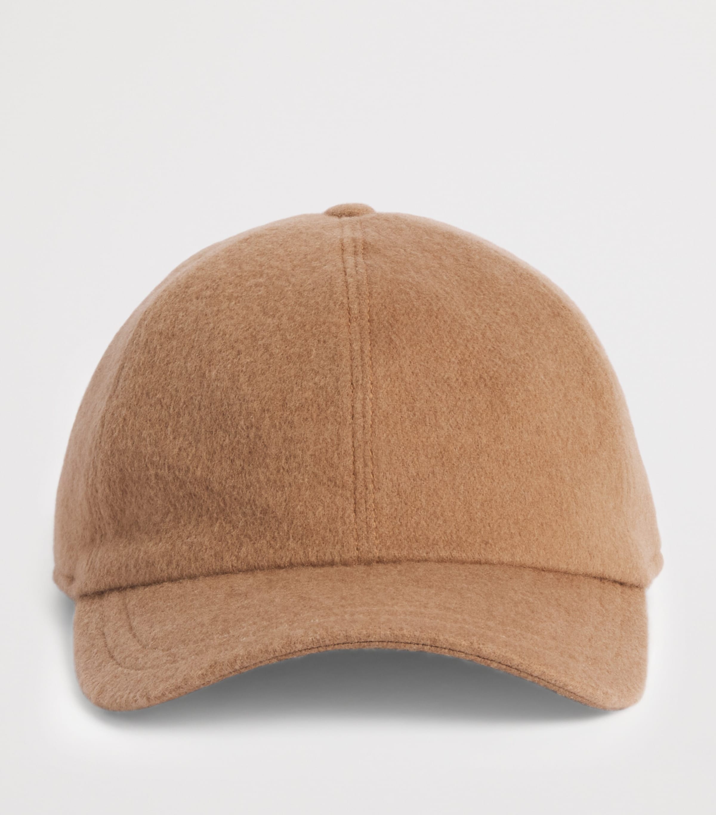 Borsalino Cashmere Hiker Cap Cammello Image 1