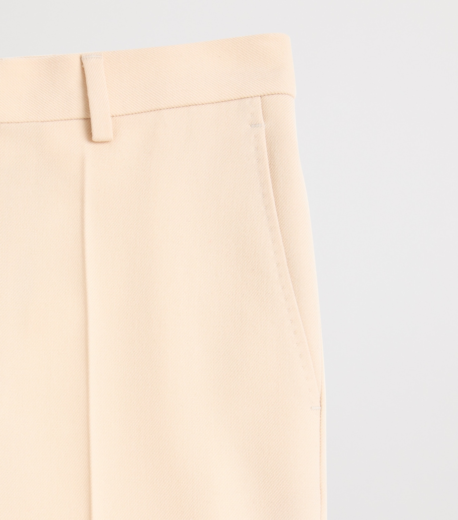 Wool Straight-Leg Trousers 581 Image 6