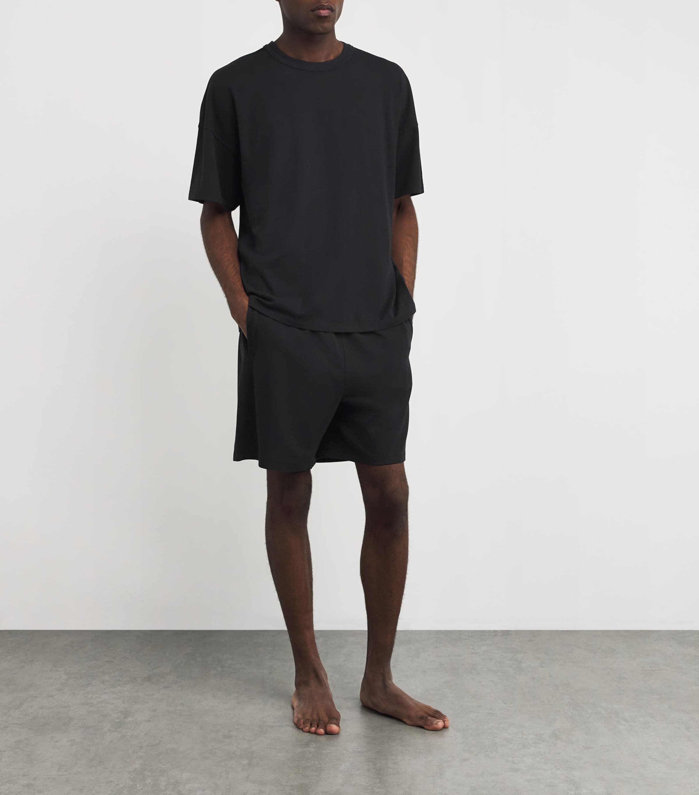Jersey Lounge Relaxed Shorts OBSIDIAN Image 2