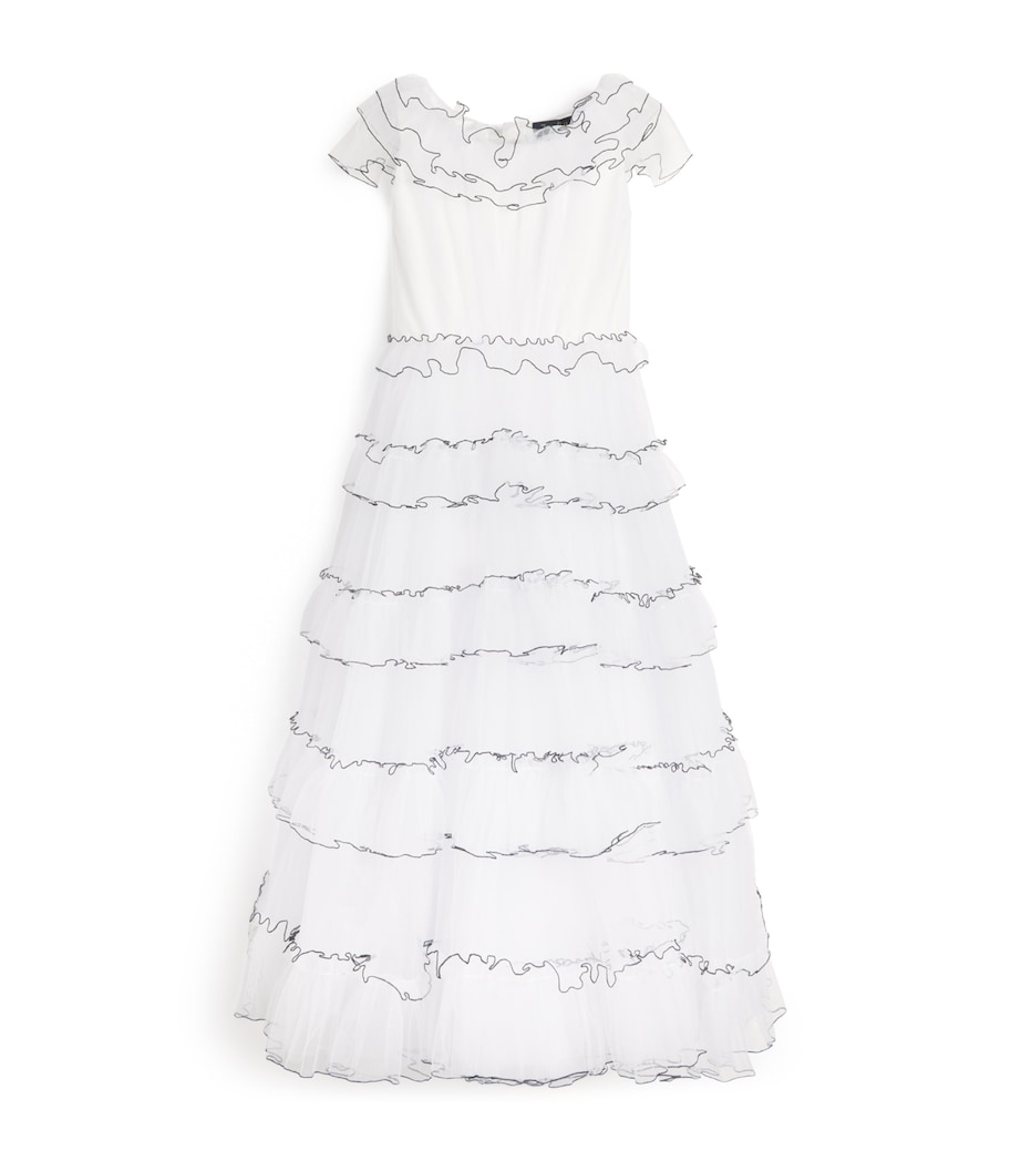Tulle Harlow Dress (6-14 Years) 7 WHITE Image 1