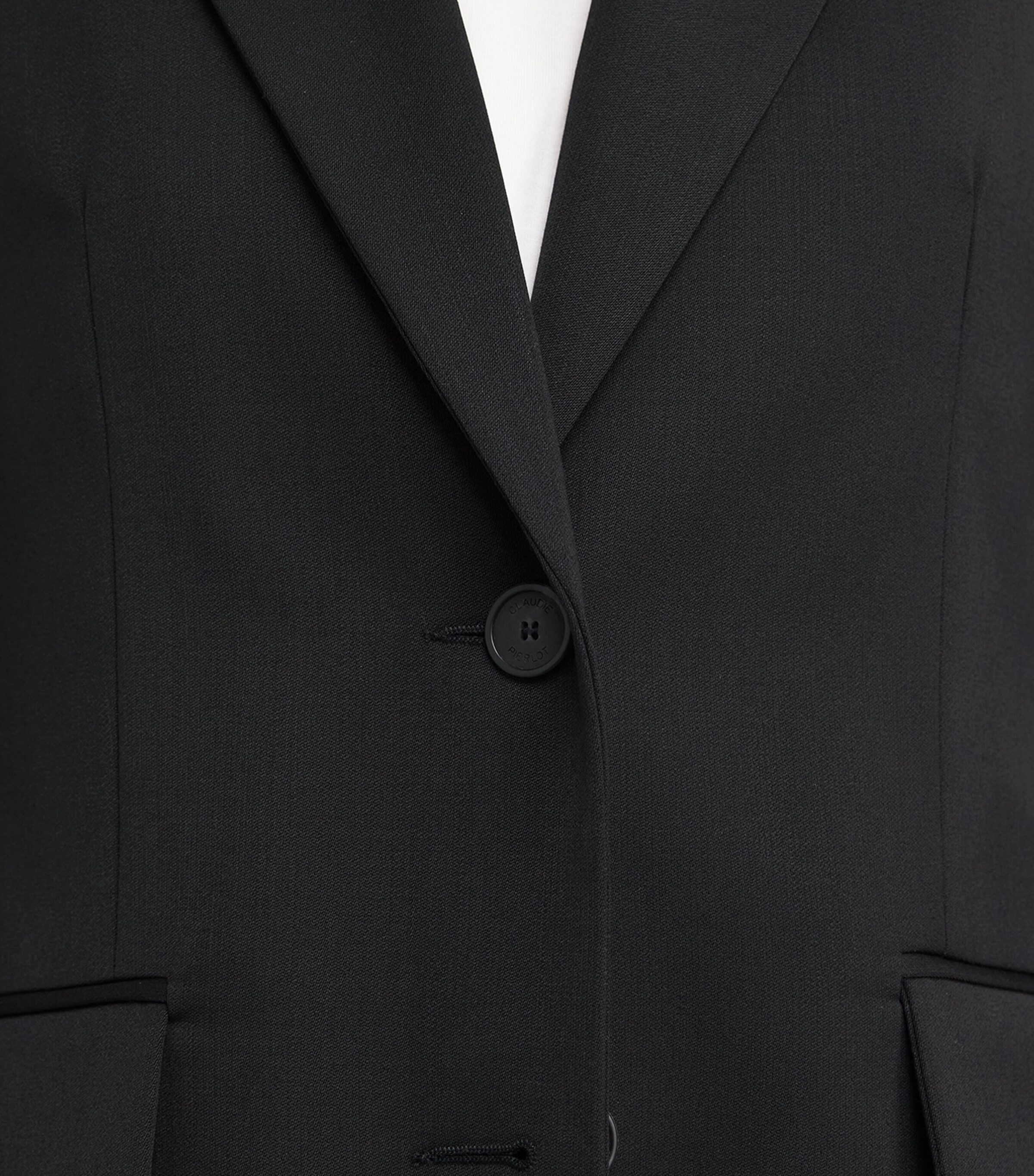 Single-Breasted Blazer BLACK Image 6