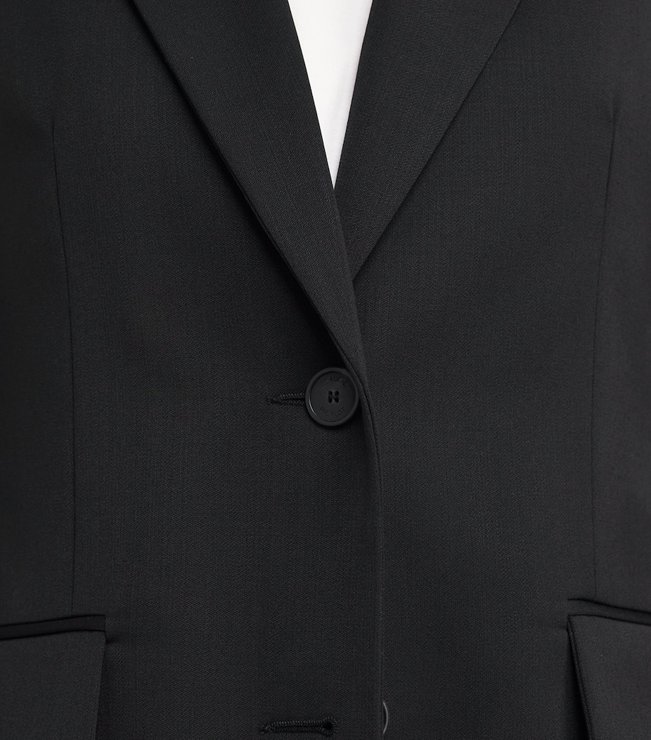 Single-Breasted Blazer BLACK Image 6