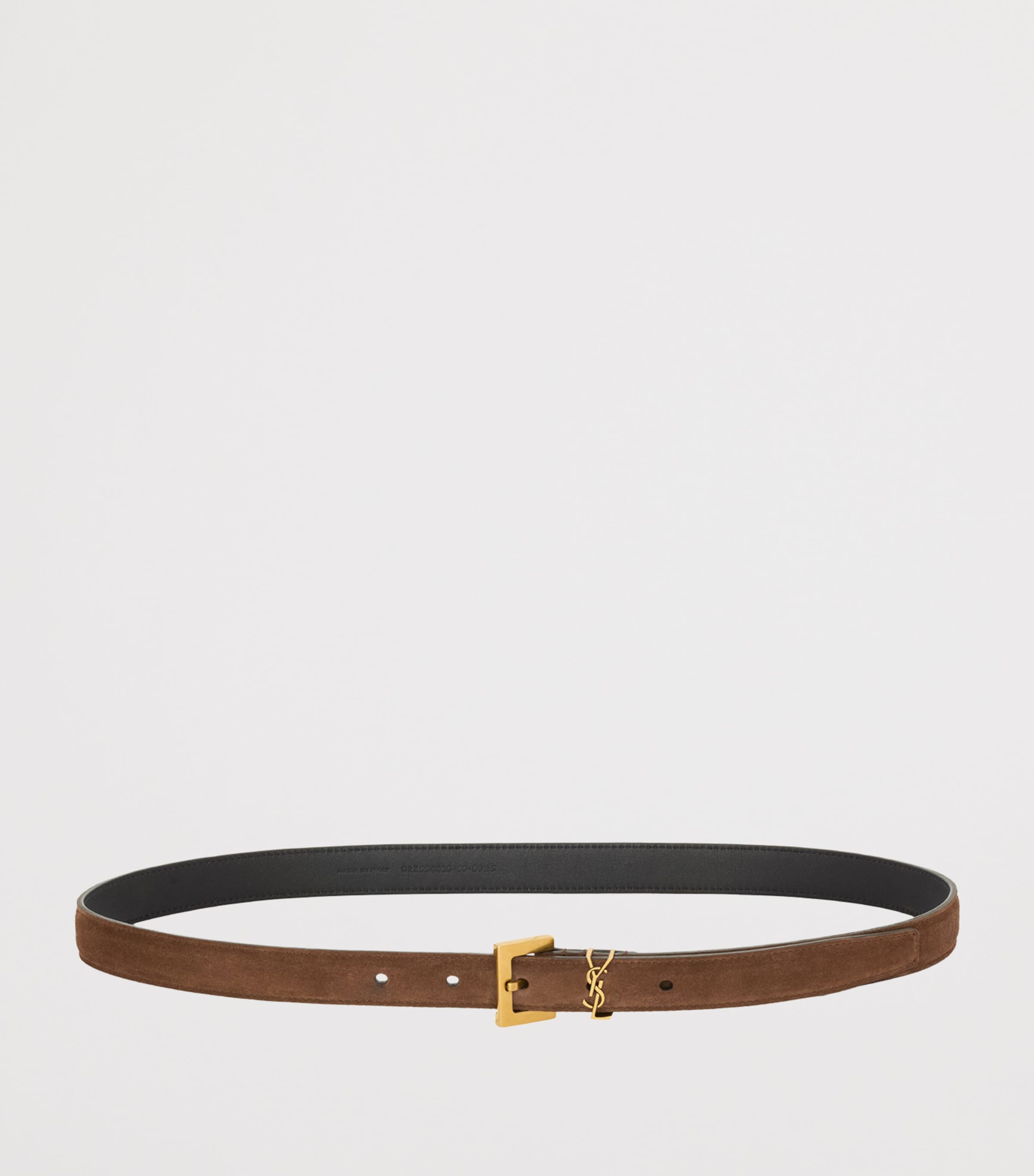Saint Laurent Calfskin Cassandre Belt Image 2