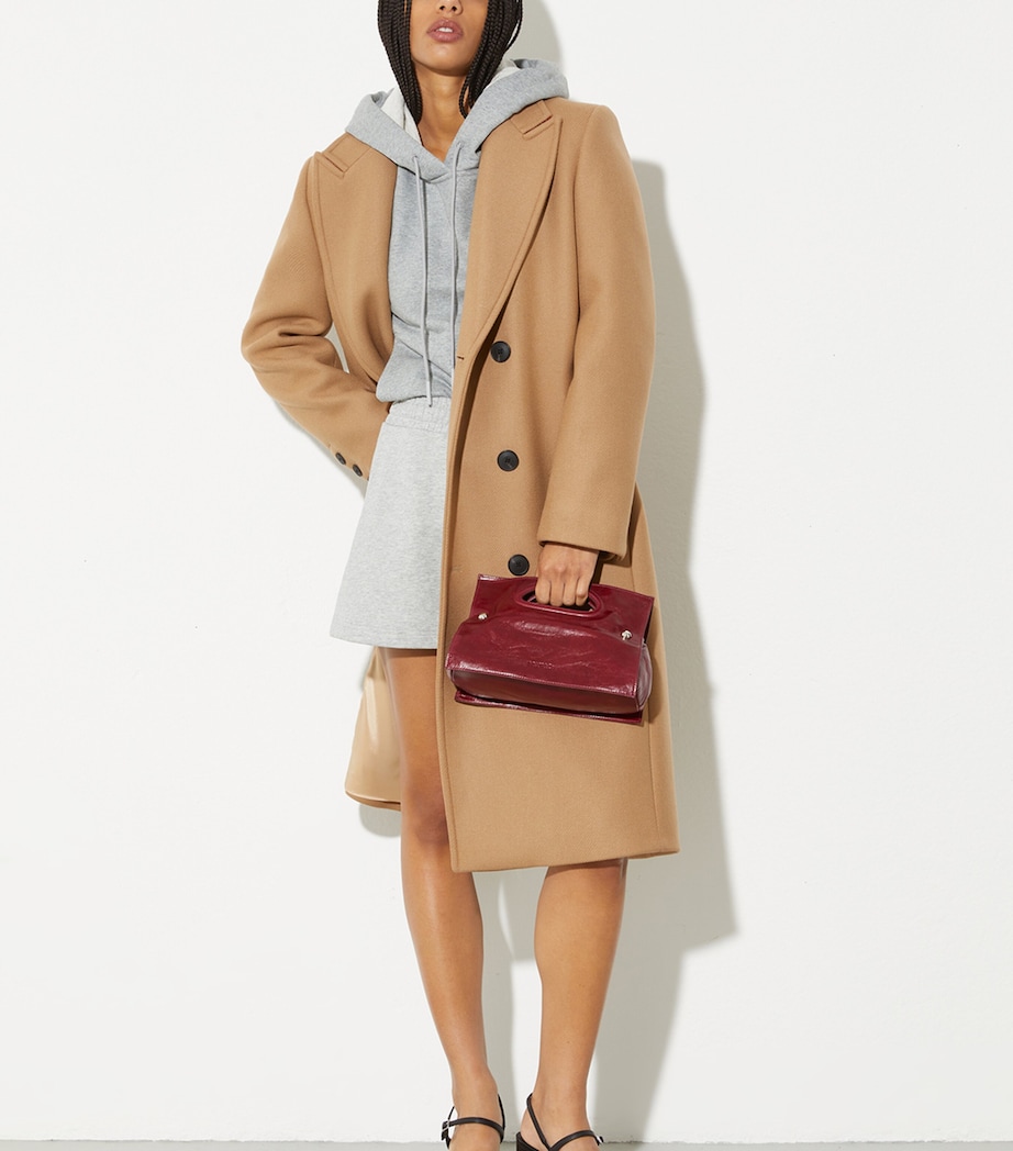 Wool-Blend Overcoat CAMEL Image 2