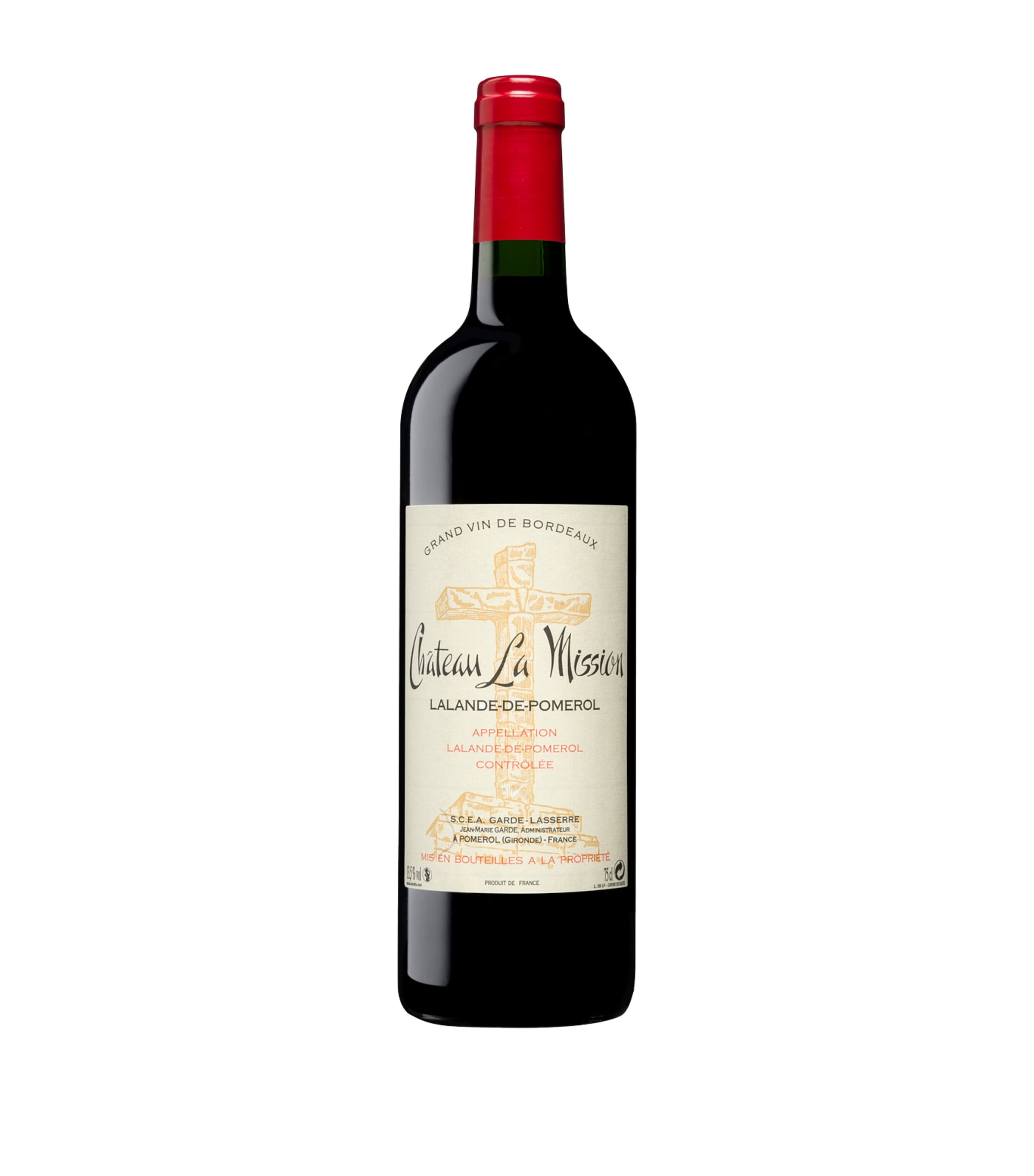 Château La Mission 2020 (75cl) - Lalande-de-Pomerol, France NO COLOUR Image 1