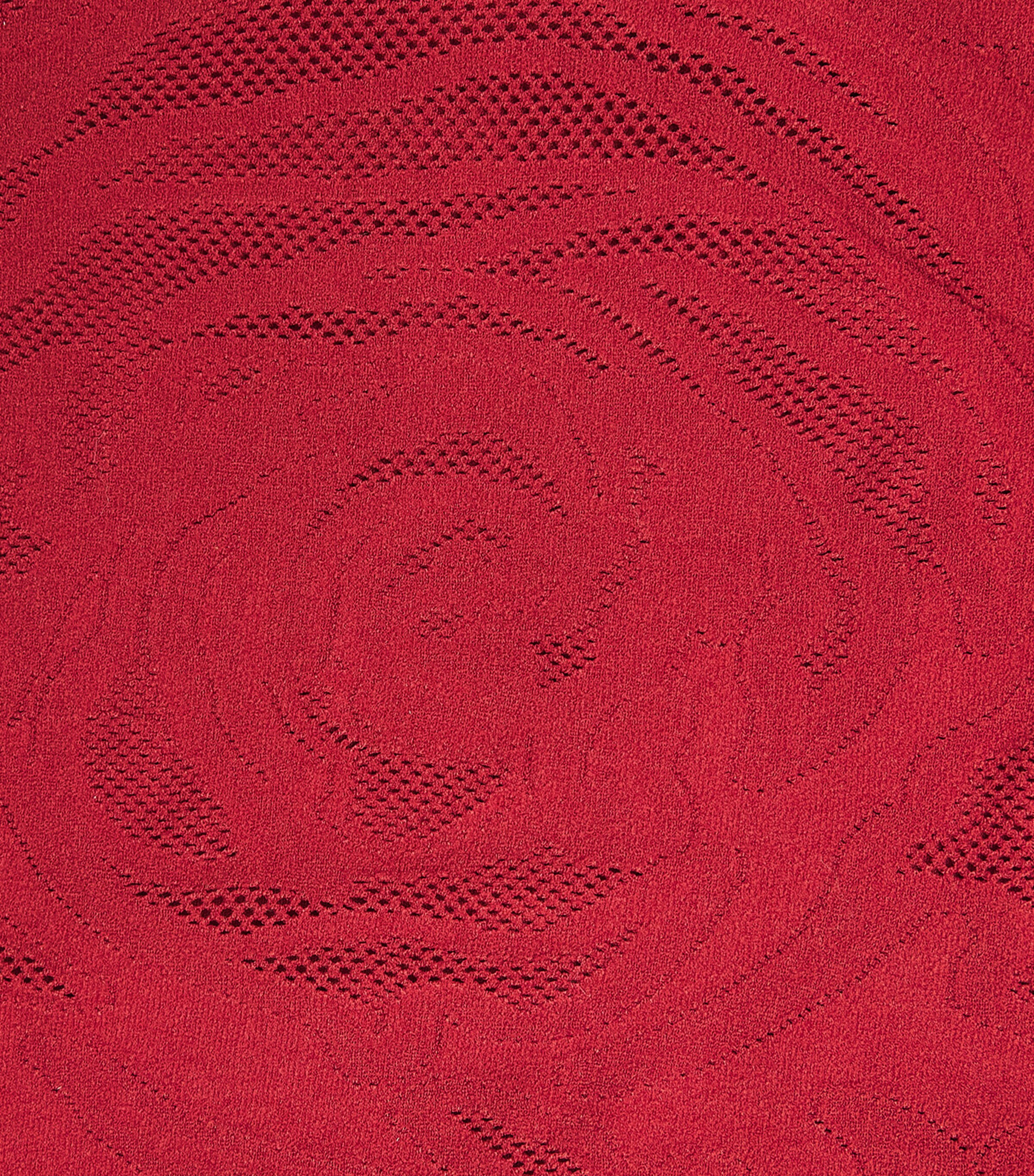 Rose Mock-Neck Top 3244 CRIMSON Image 5