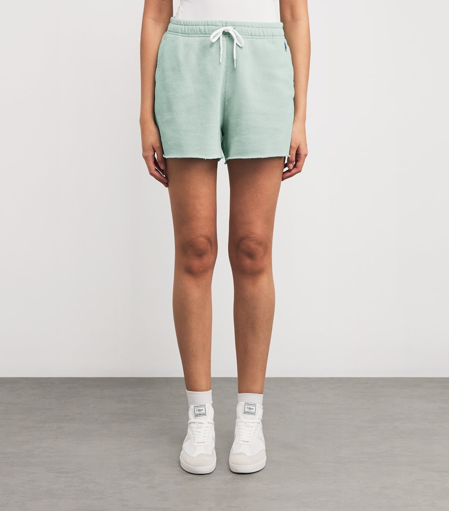 Fleece Polo Pony Shorts LIGHT/PASTEL GREEN Image 3
