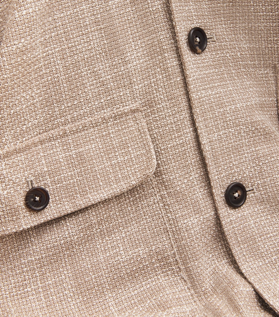 Wool-Blend Bomber Jacket NATURAL 6C125 001 Image 5