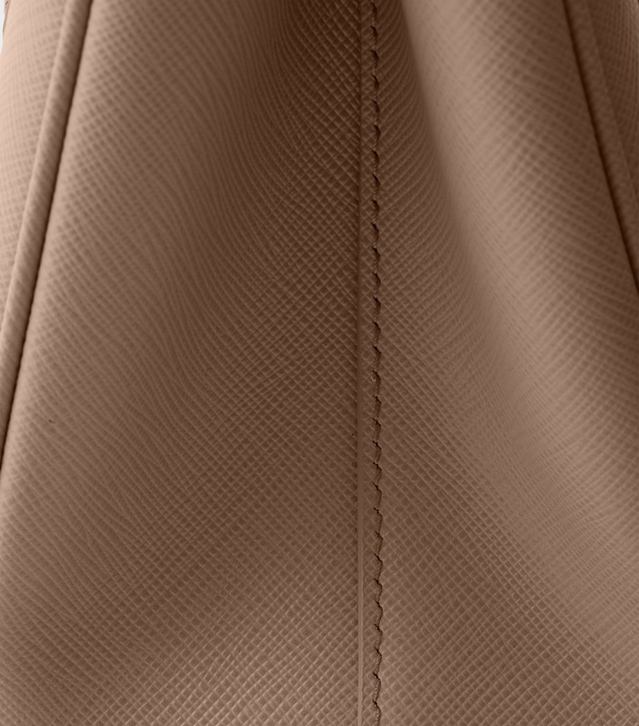 Small Saffiano Leather Galleria Top-Handle Bag F0770 Image 5