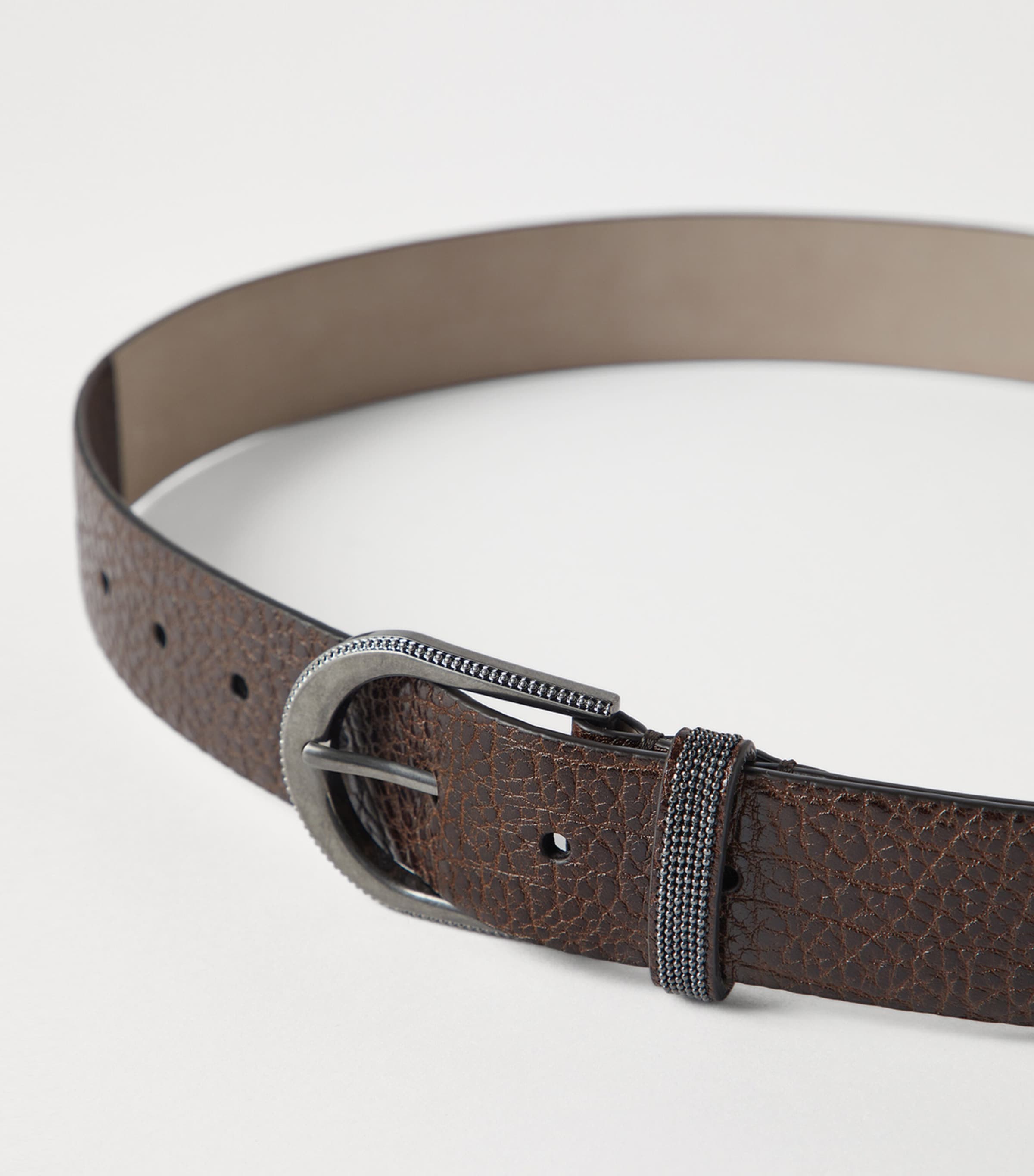 Hammered Calfskin Belt C7891 Image 4