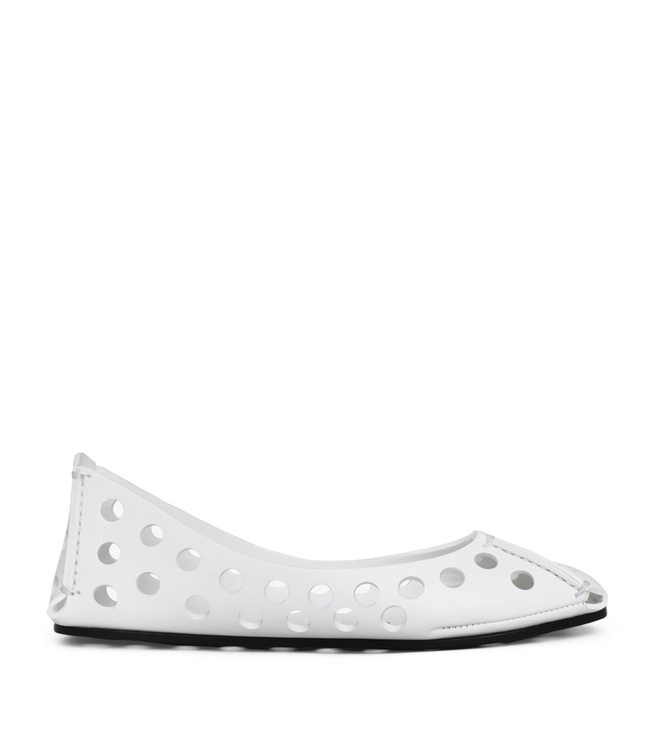Perforated Ballet Flats BLANC OPTIQUE Image 1