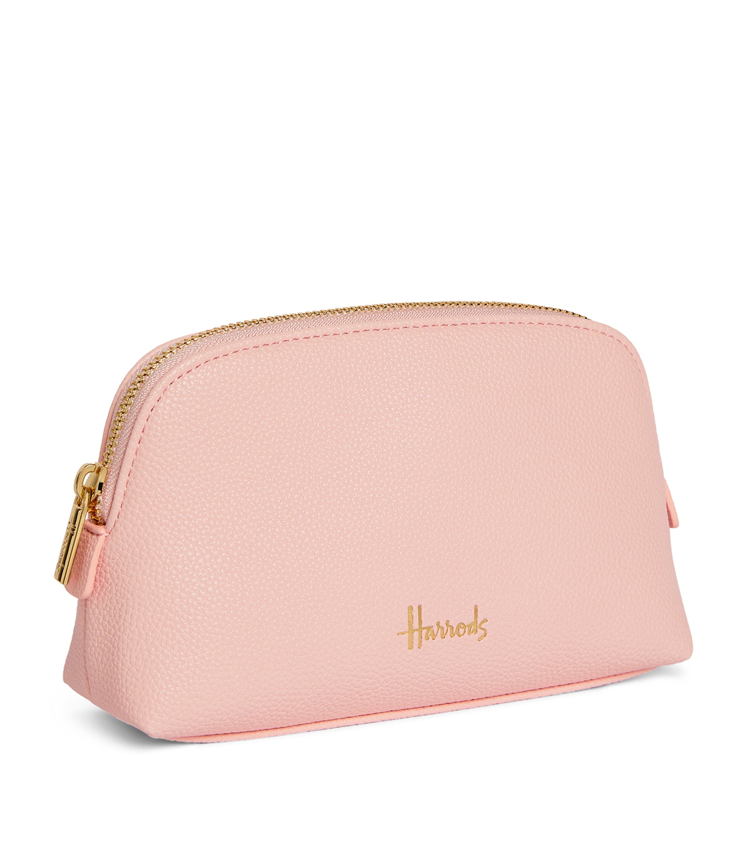 Harrods Oxford Cosmetic Bag Pink Image 3