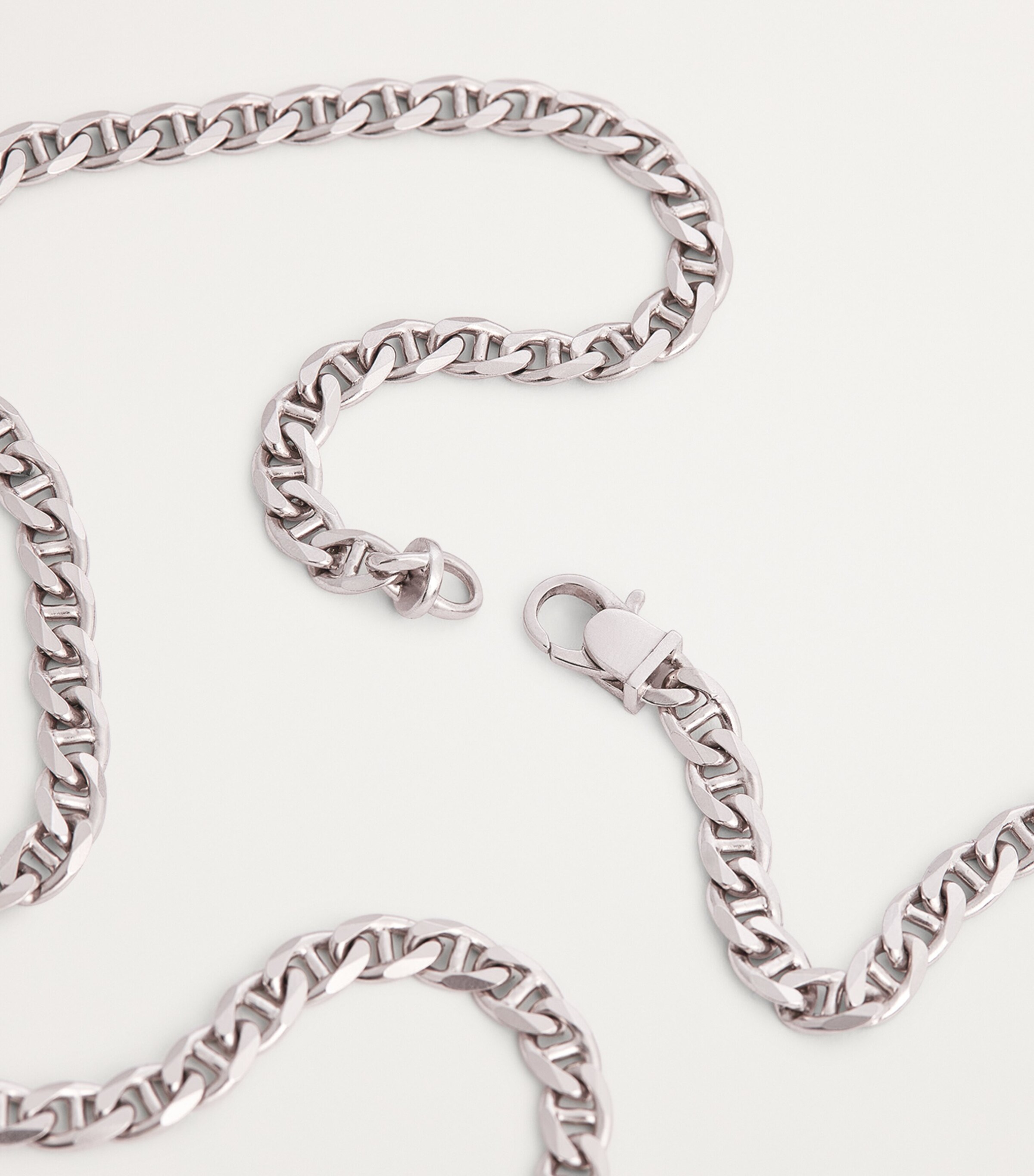 Tom Wood Sterling Silver Jude Chain Necklace | Harrods UK