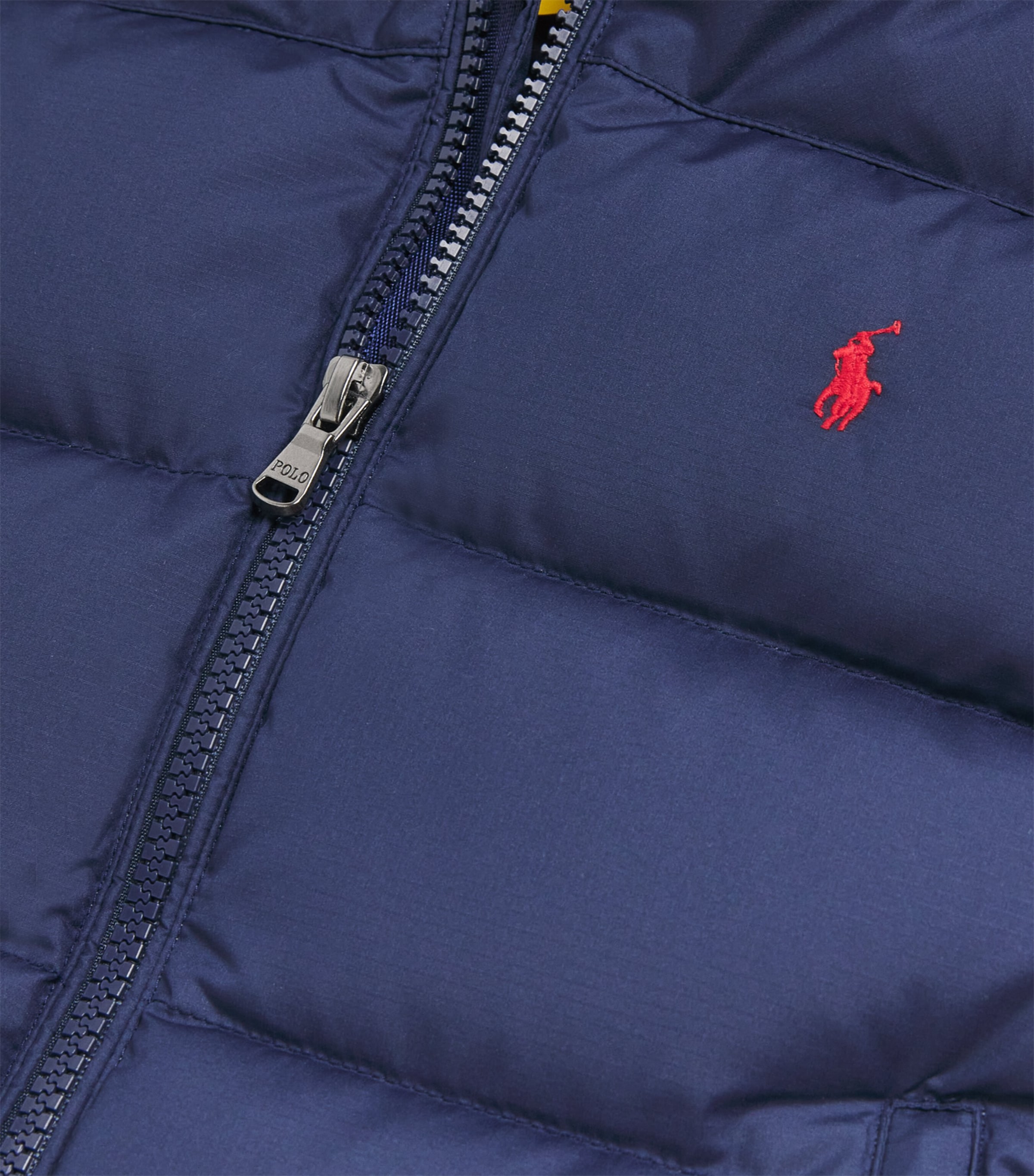 Ralph Lauren Kids Down Puffer Gilet (2-7 Years) Navy Image 3