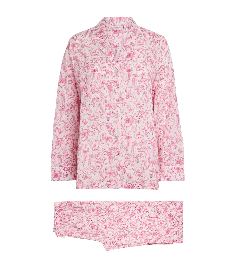 Cotton Ledbury Pyjama Set 22 PINK Image 1