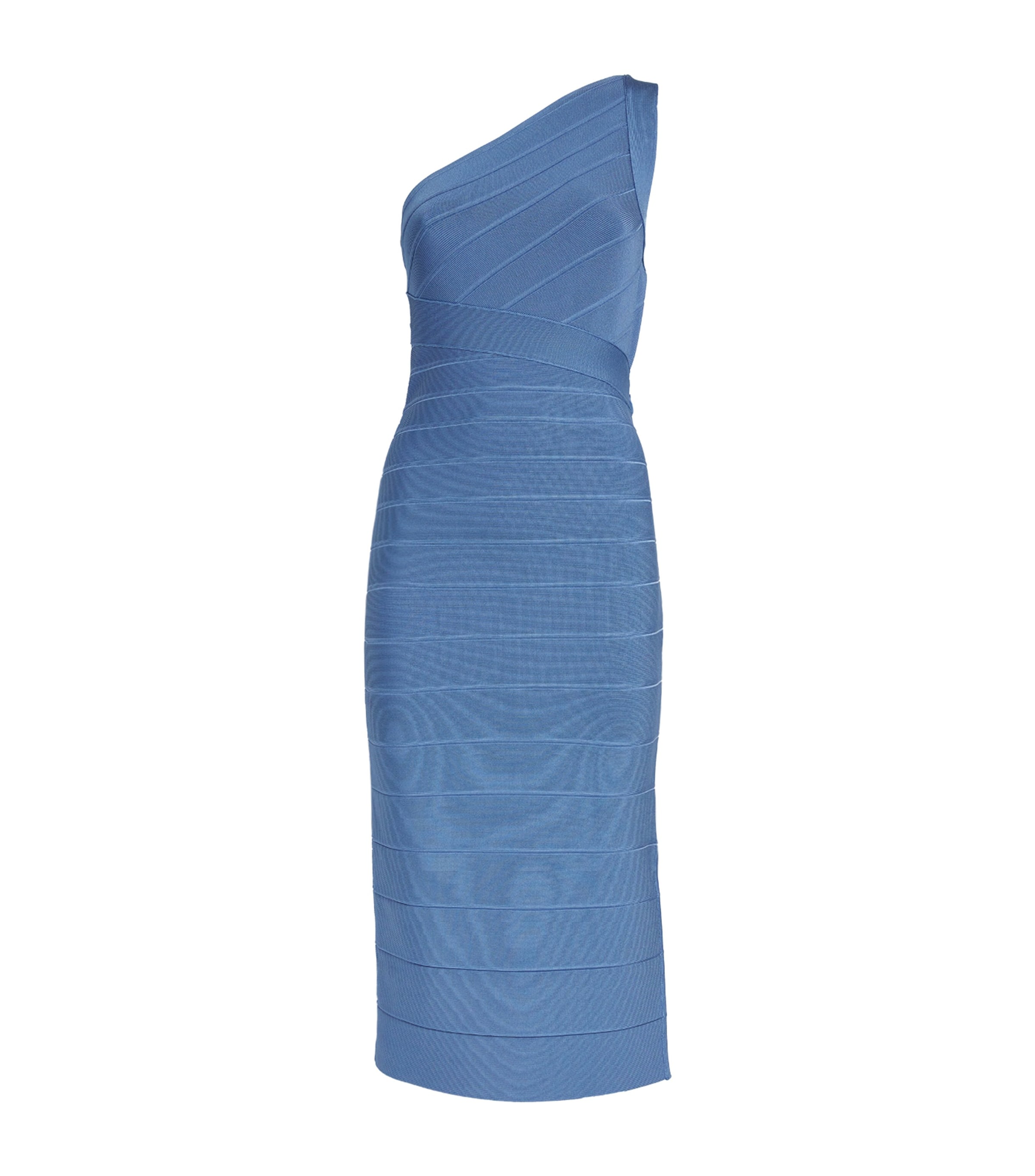 Hervé Léger Blue Bella Bandage Dress