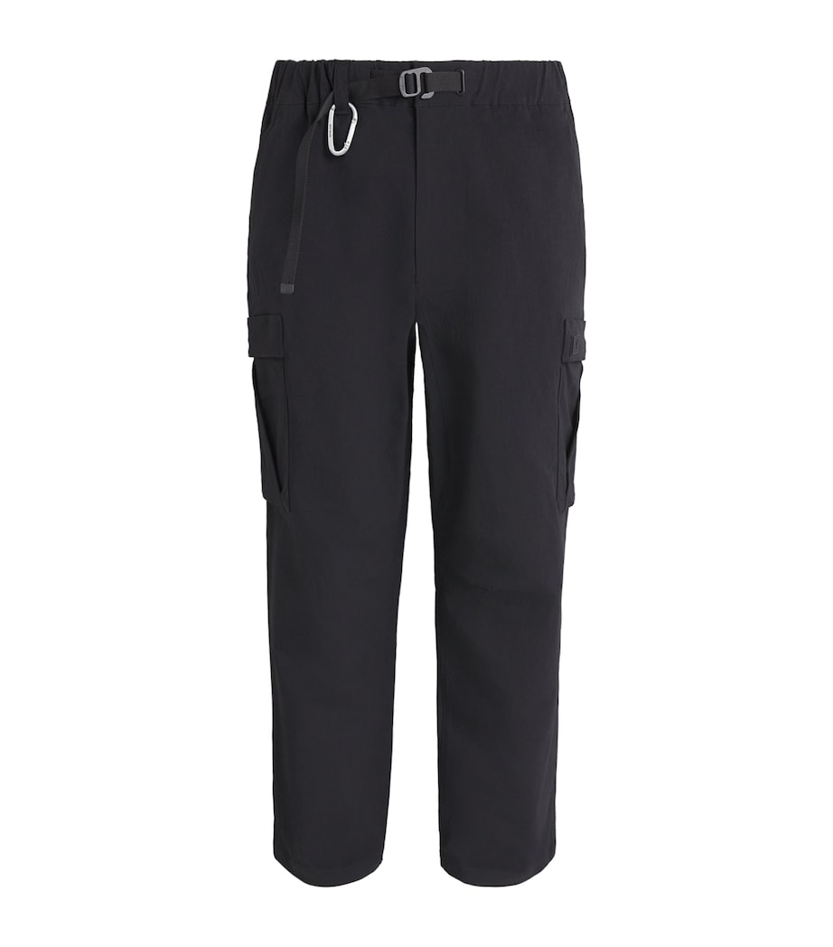 Represent Mens Functional Cargo Trousers Black Image 1