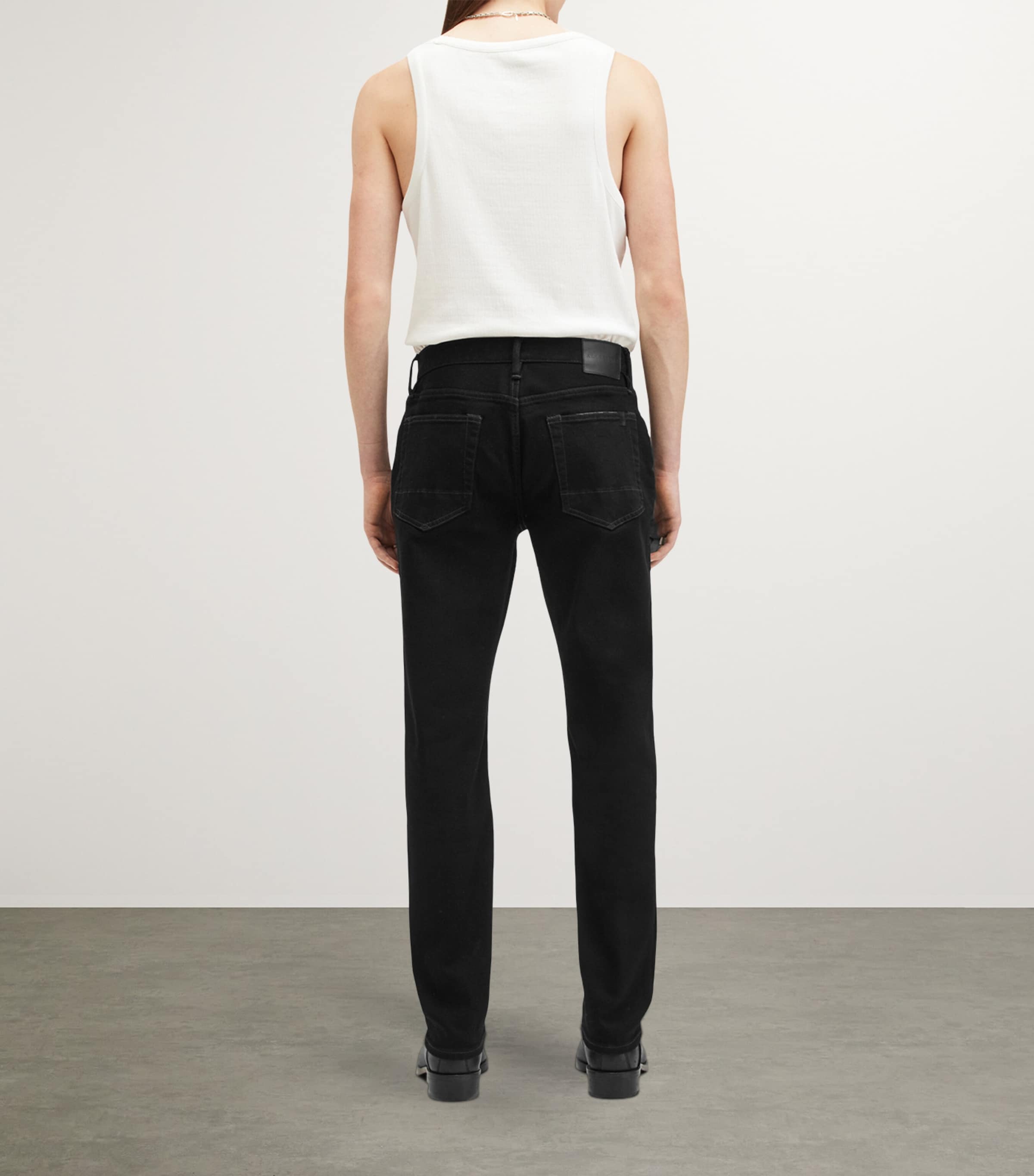 Iggy Slim Jeans JET BLACK Image 3