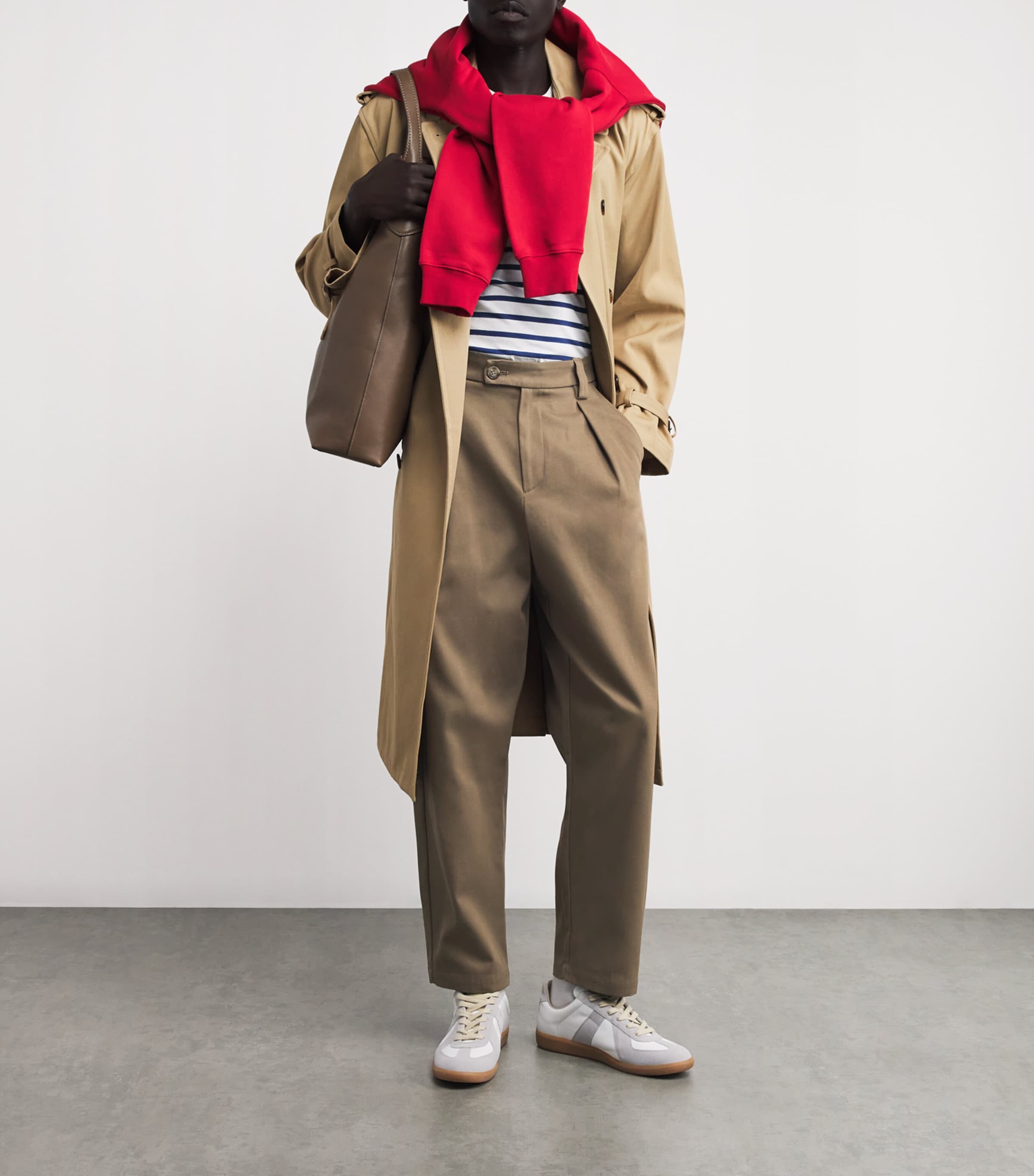 Cotton-Wool Renato Trousers BAG - SABLE Image 2