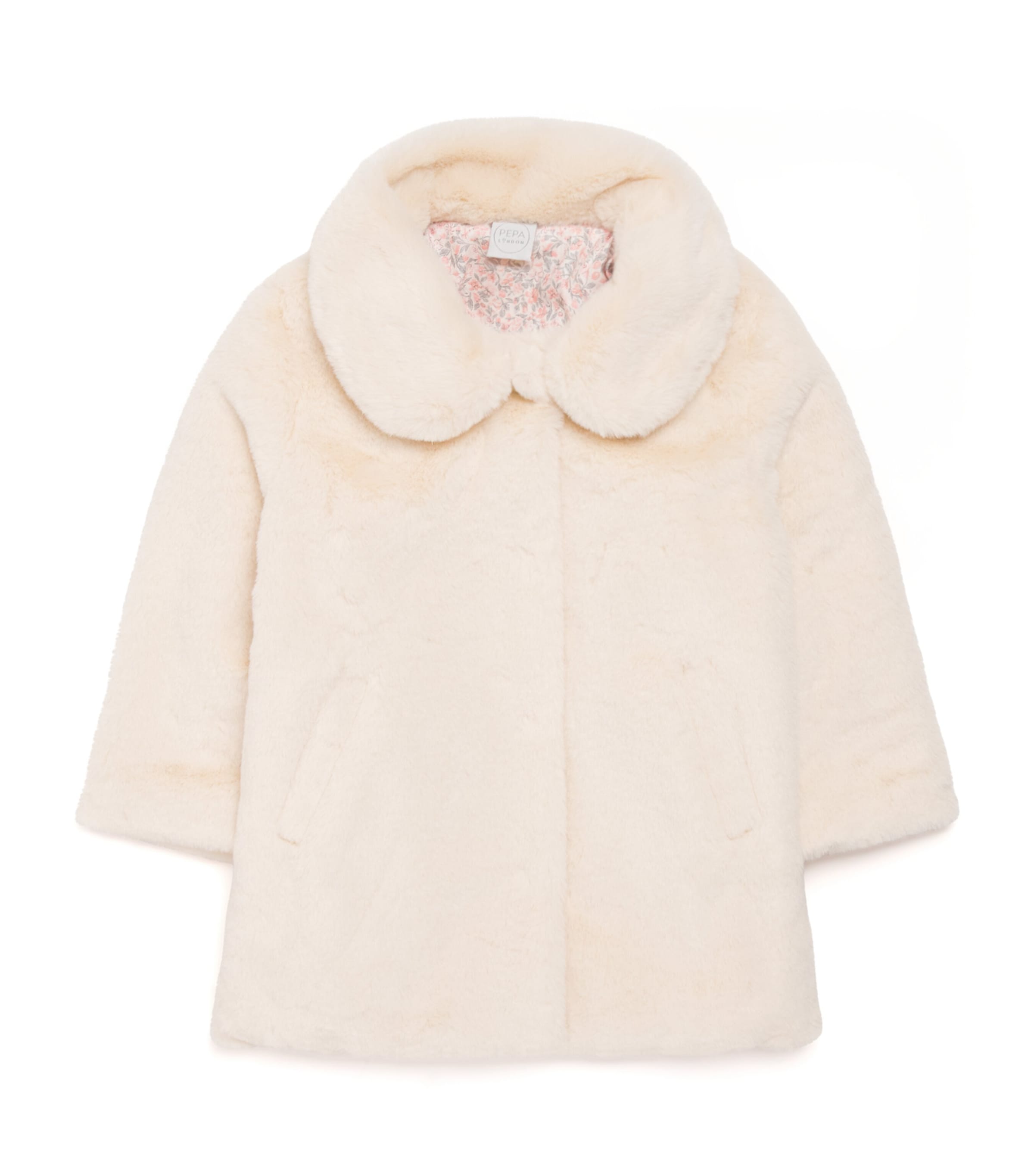 Pepa London Faux Fur Coat In White