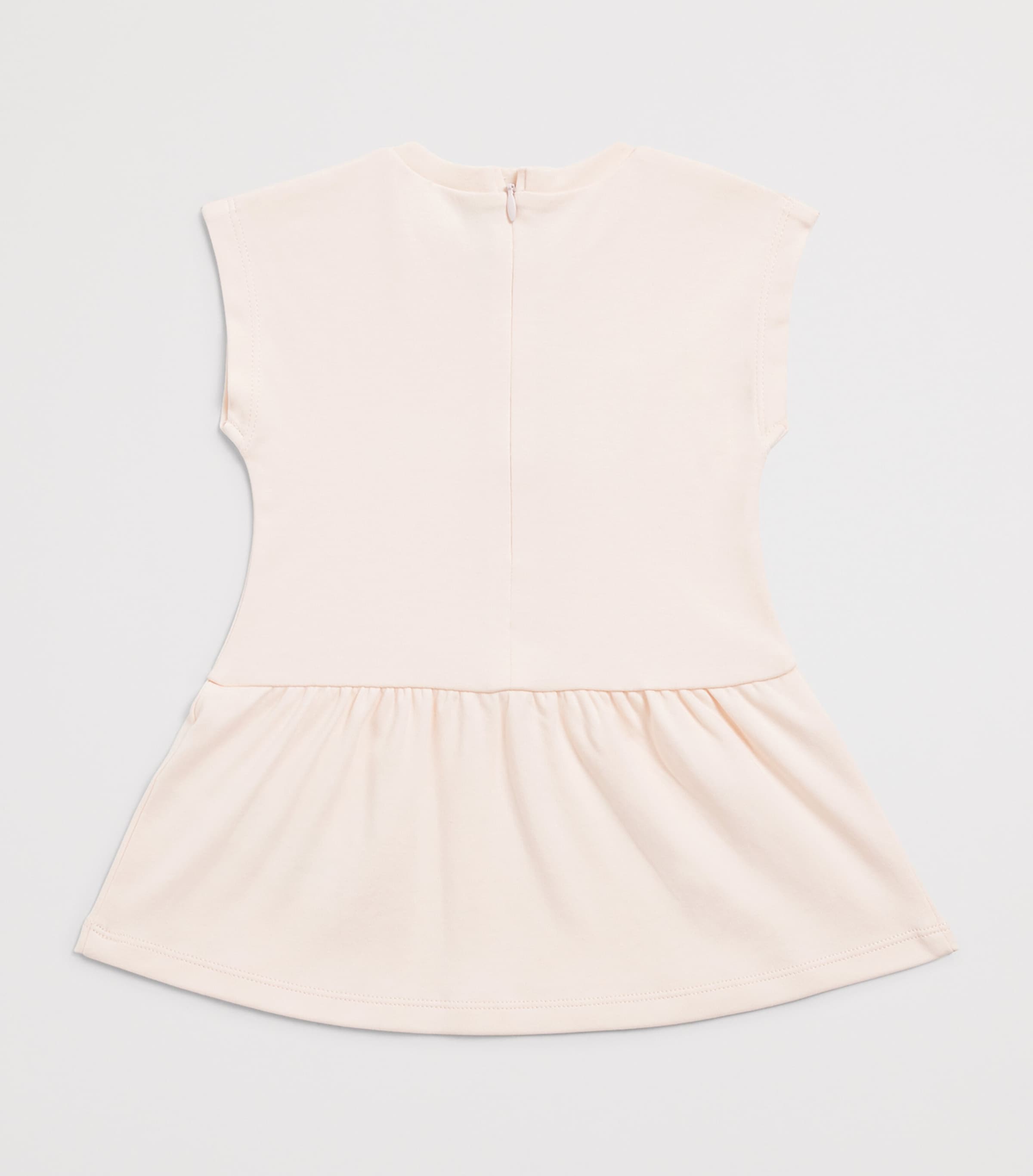 Chloé Kids Logo Dress (6-24 Months) Pink Image 2