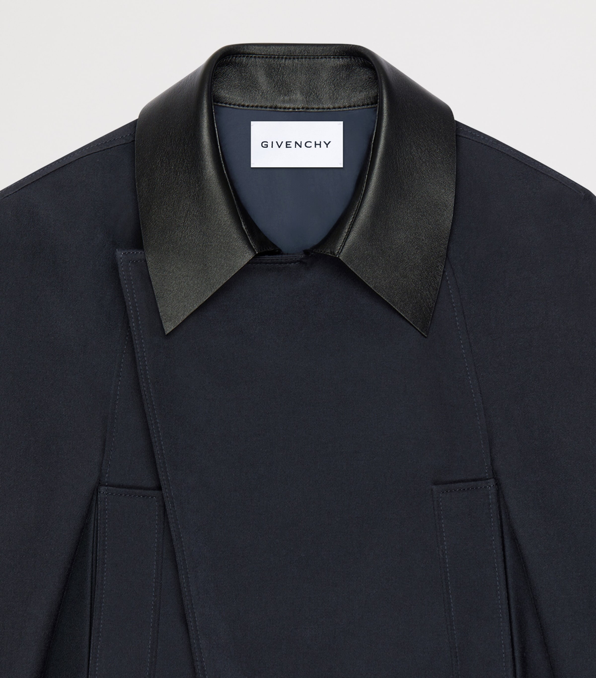 Givenchy Womens Cotton-Wool Cropped Jacket Image 4
