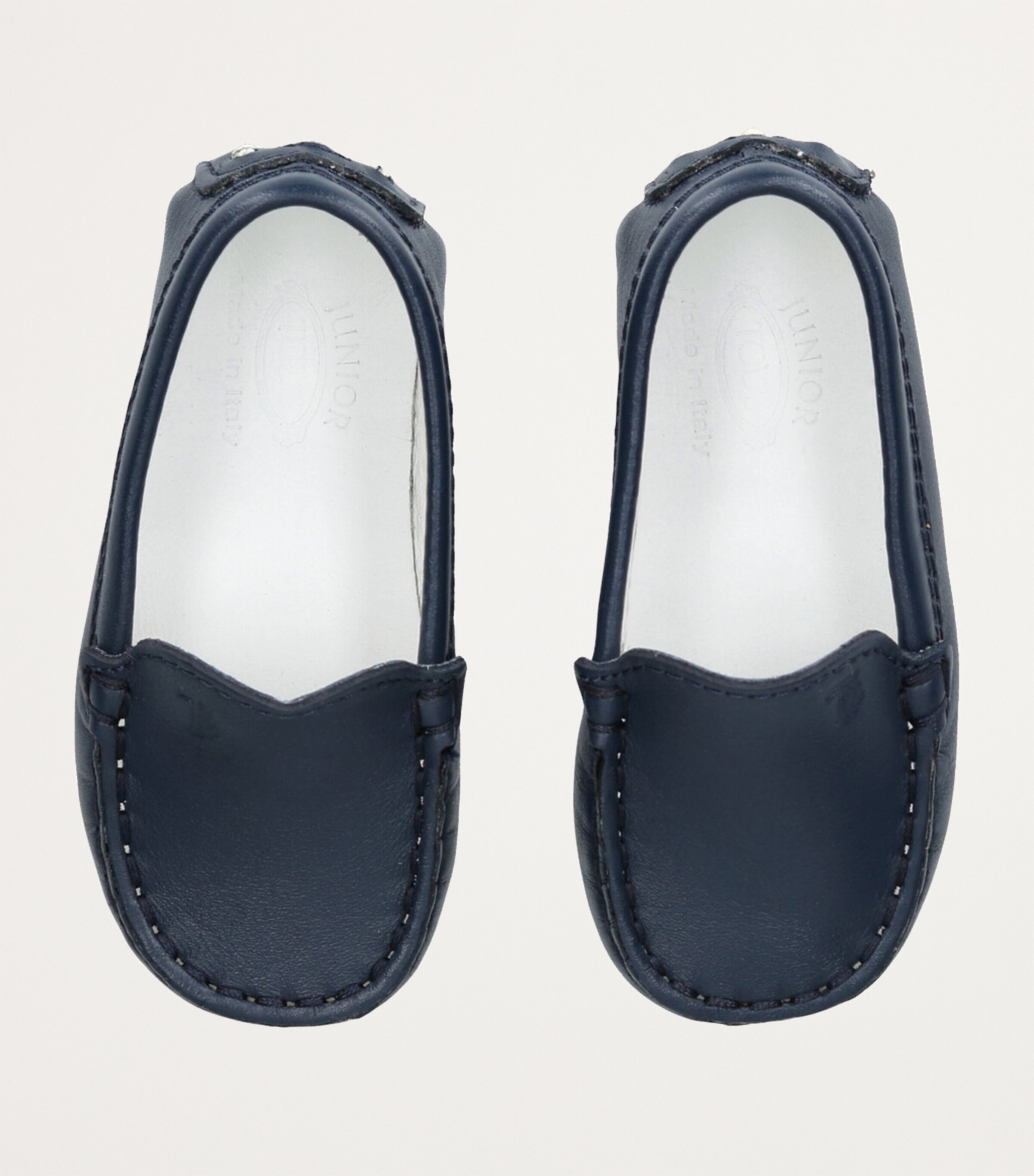 Leather Pantofola Gommini Loafers NAVY Image 4